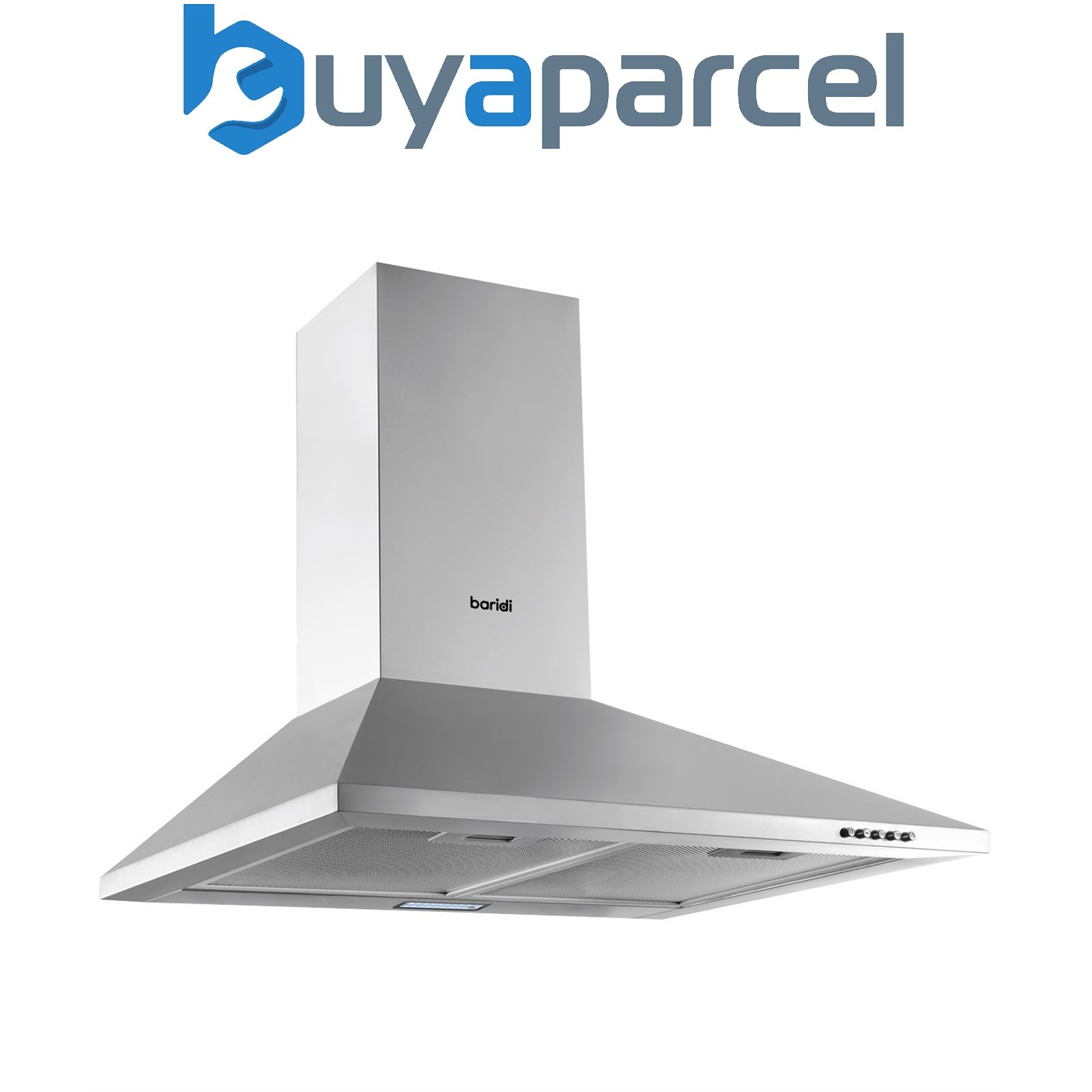 Sealey DH126 Baridi Cooker Hood with Carbon Filters 60cm - Stainless Steel