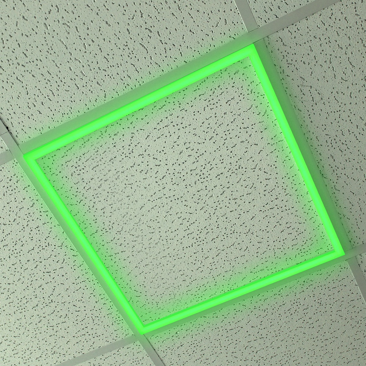 40W GREEN EDGE FRAME LED Ceiling Panel Light Recessed 600 x 600 PFL40G