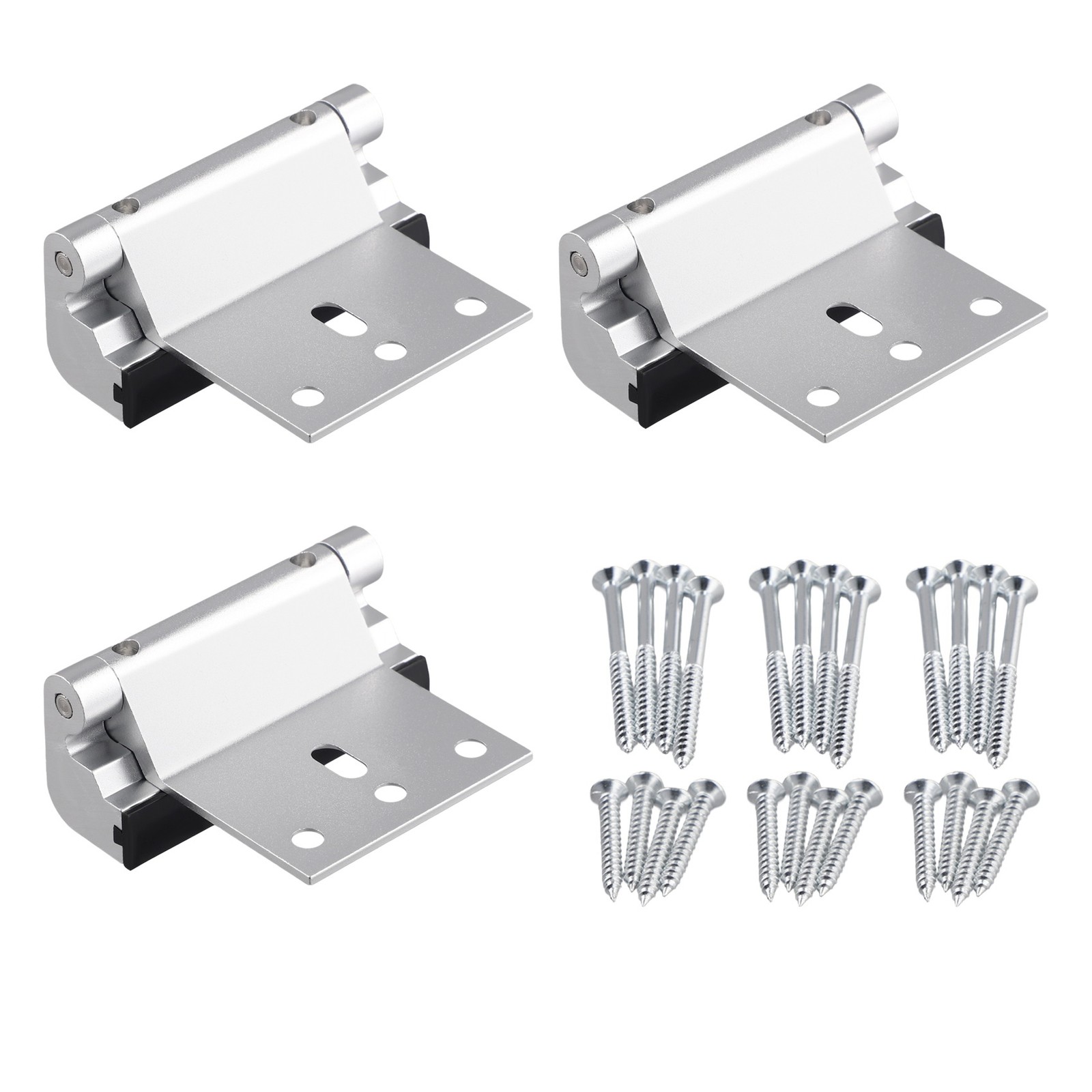 3 Pcs Door Reinforcement Lock,Aluminium Alloy U Door Reinforcement Lock8987