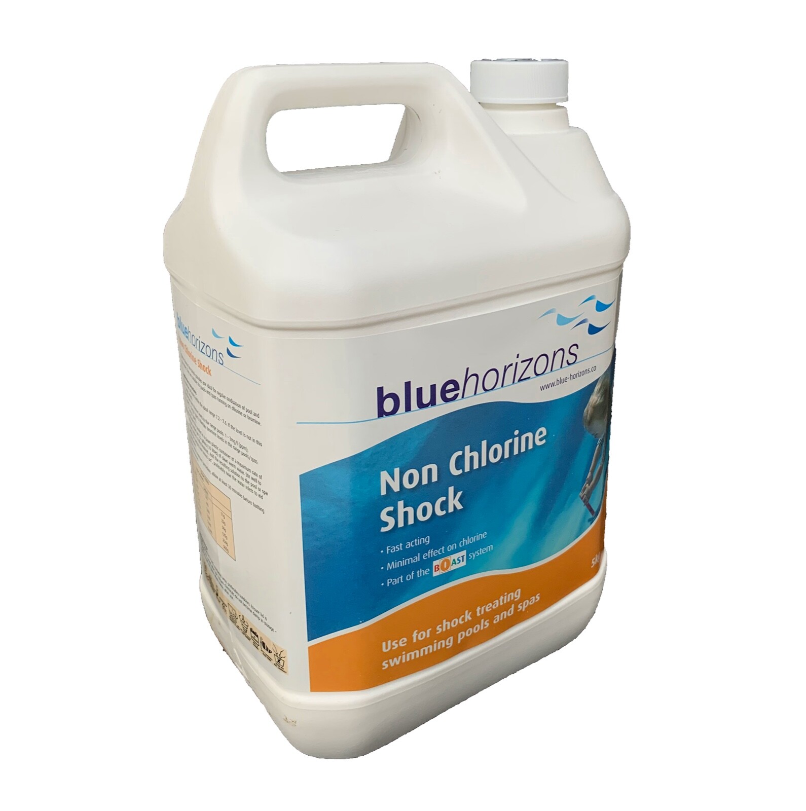 Blue Horizons Non Chlorine Shock 5kg Oxidiser Swimming Pool Hot Tub Tubs MPS