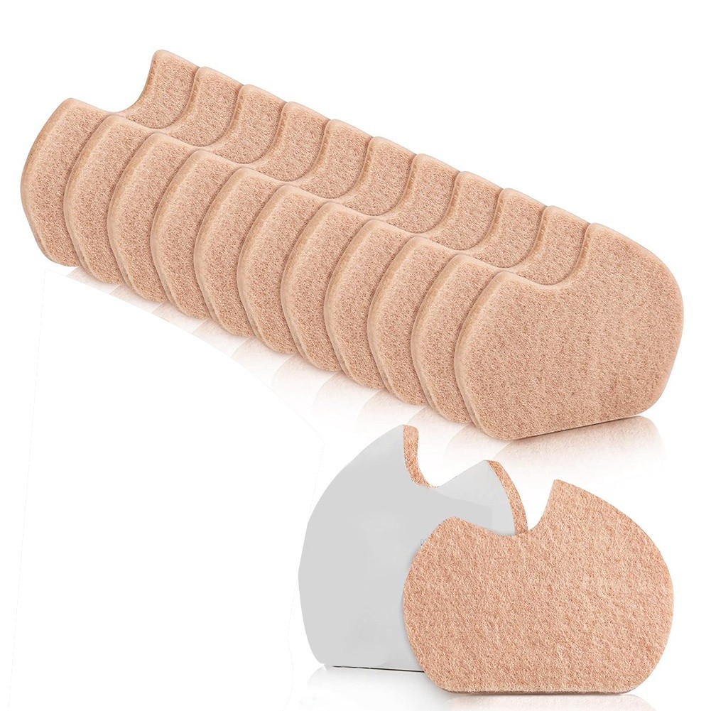 3X(24 Pcs Foot Pads for Dancer Sesamoiditis Pads for of Right Feet Pain7078