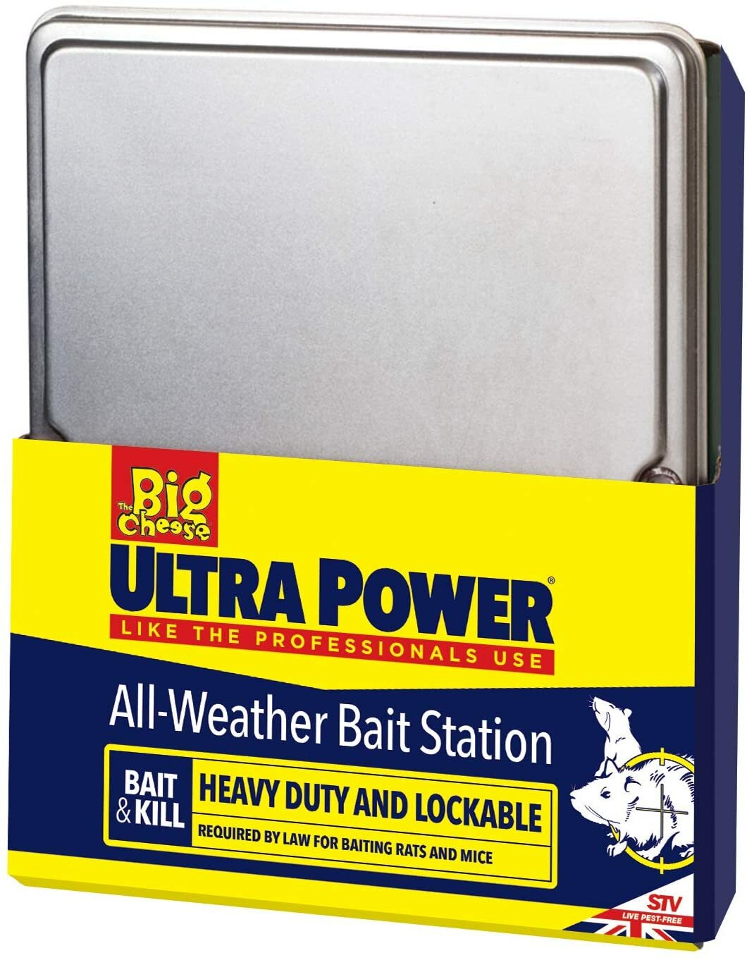 The Big Cheese Ultra Power All Weather Rodent Bait Station Heavy Duty Lockable