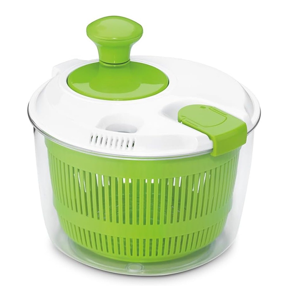 Stop Salad Spinner- Wash, & Dry Salad Greens, Fruits & Vegetables, 5qt H9U4