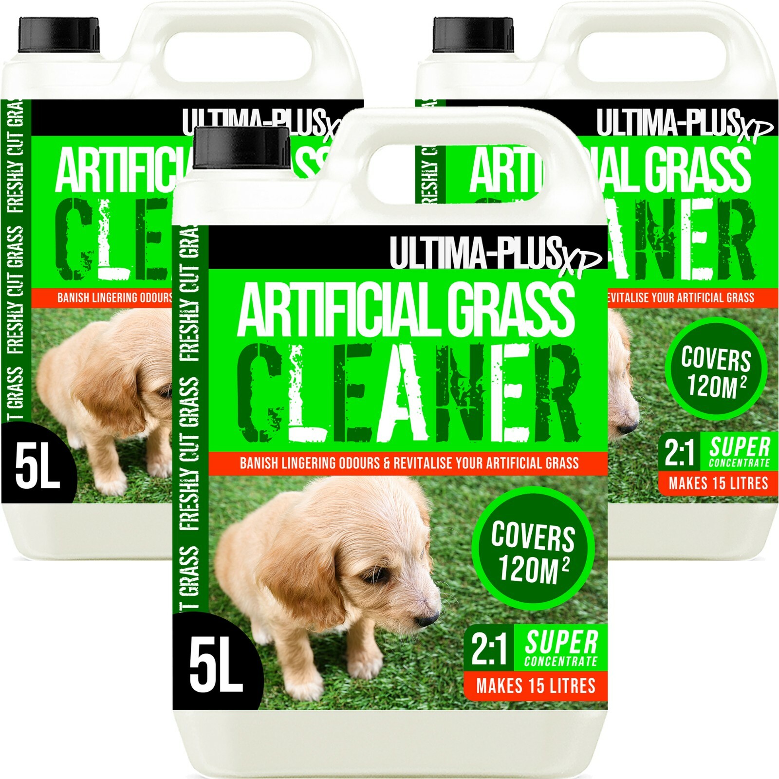 Ultima Artificial Grass Disinfectant Cleaner Astro Turf Garden Deodoriser 15L