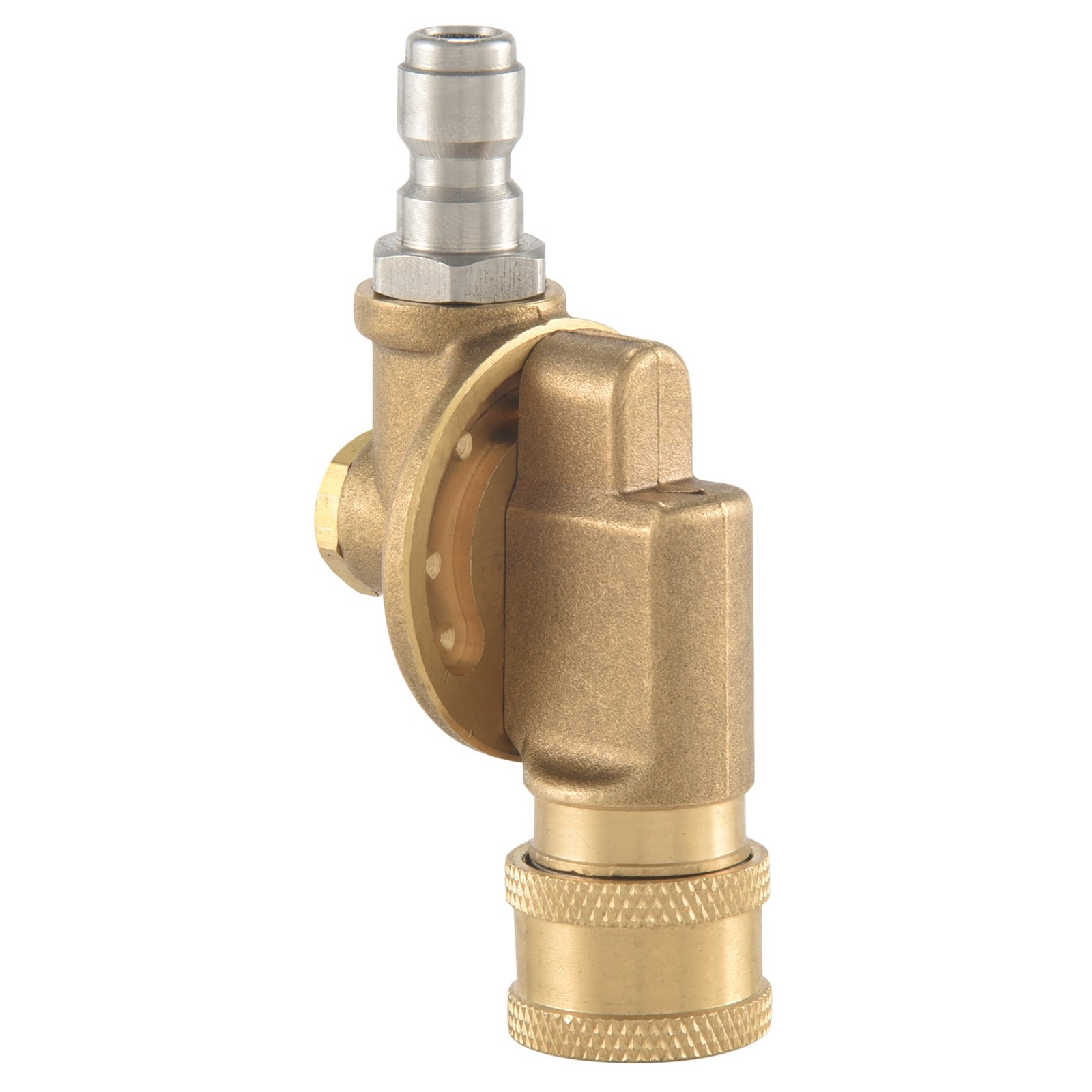 3X(Pivoting Coupler for Pressure Washer Nozzle, Gutter Cleaner Attachment8663