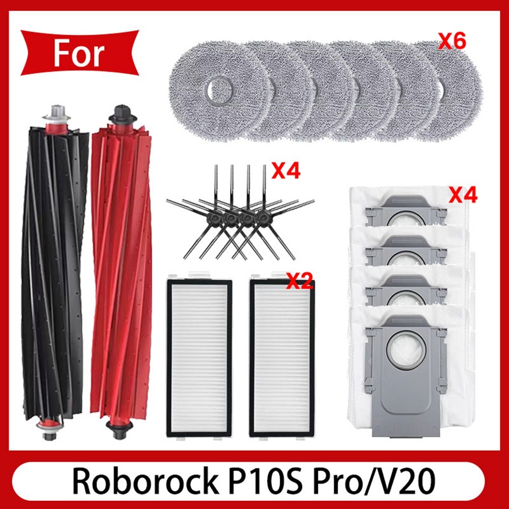 Main Brush for Qrevo Master /V20/ P10S Pro Vacuum Cleaner Robot1344