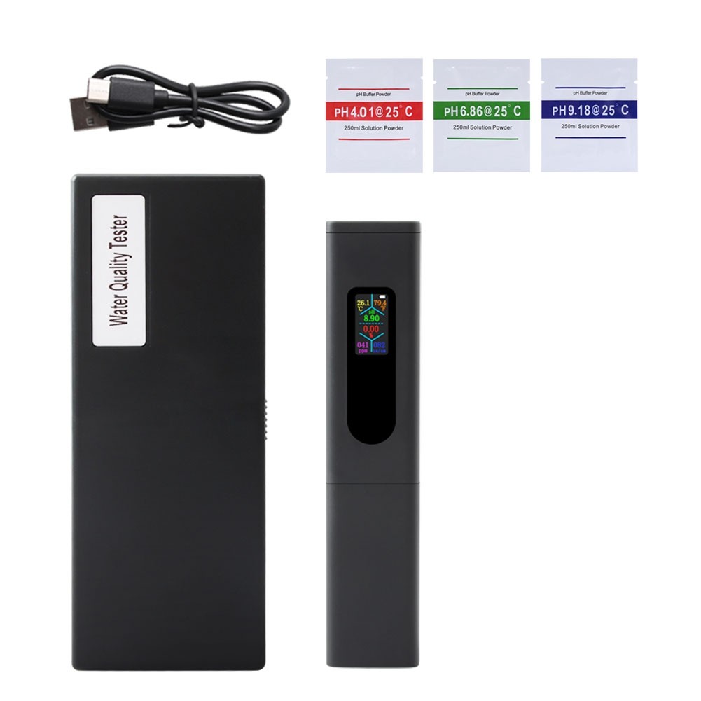 3X(5 in 1 Salinity Meter Water Quality Tester Digital EC TDS TEMP Monitor1060