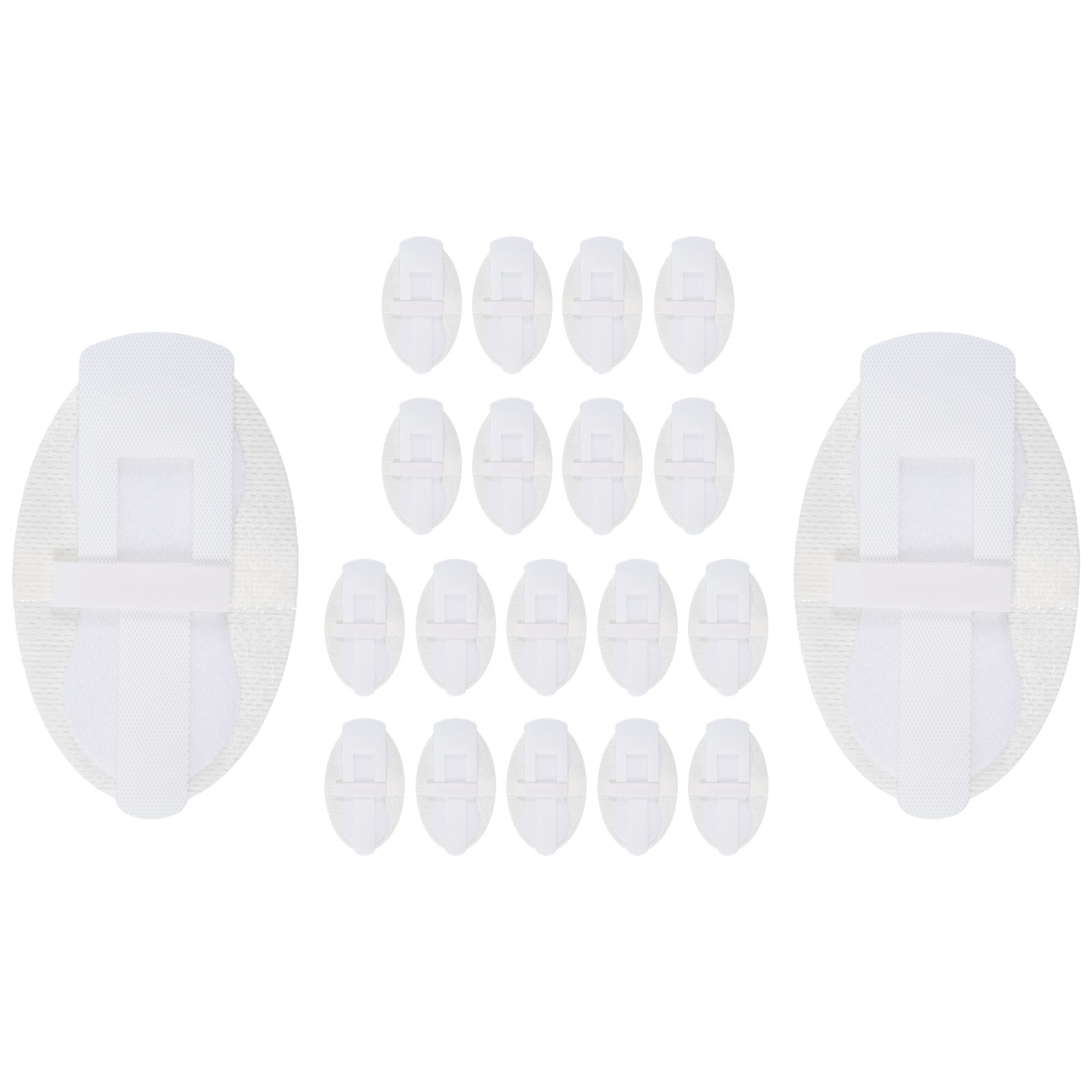 4X(20Pcs Catheter Stabilization Device Legband Holder Sticker Catheter Tube6437