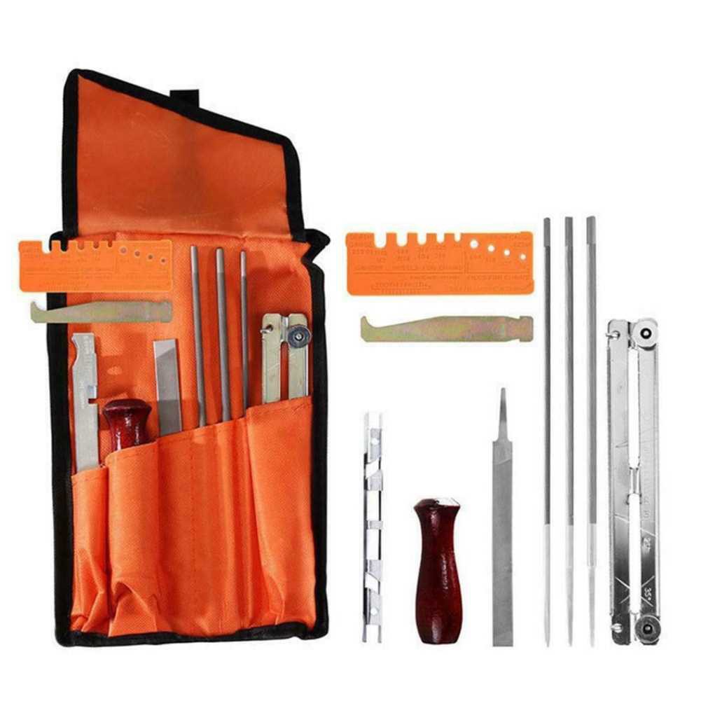 2X(Universal Chainsaw Field Sharpening Kit, Chainsaw Chain Sharpener Round1545