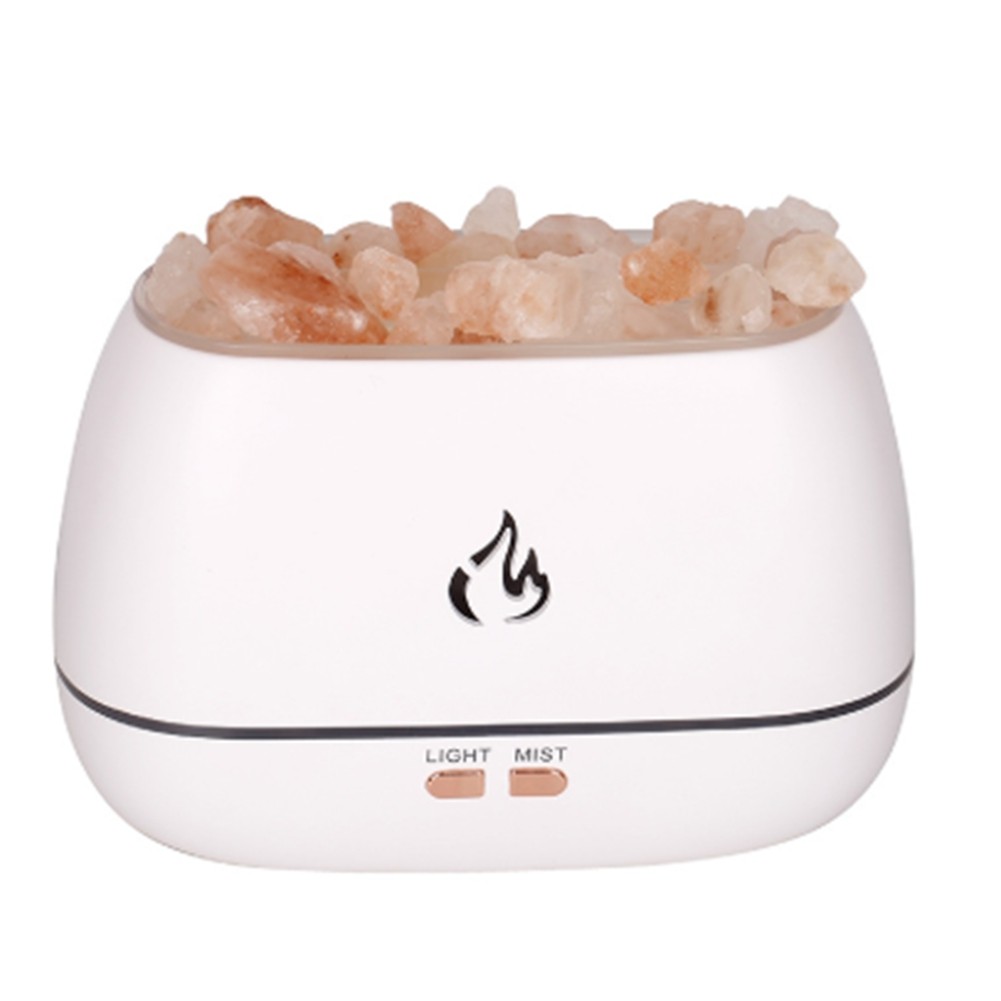 Diffuser Ultrasonic USB Air Humidifier 3D Flame Diffuser Essential Oils7587