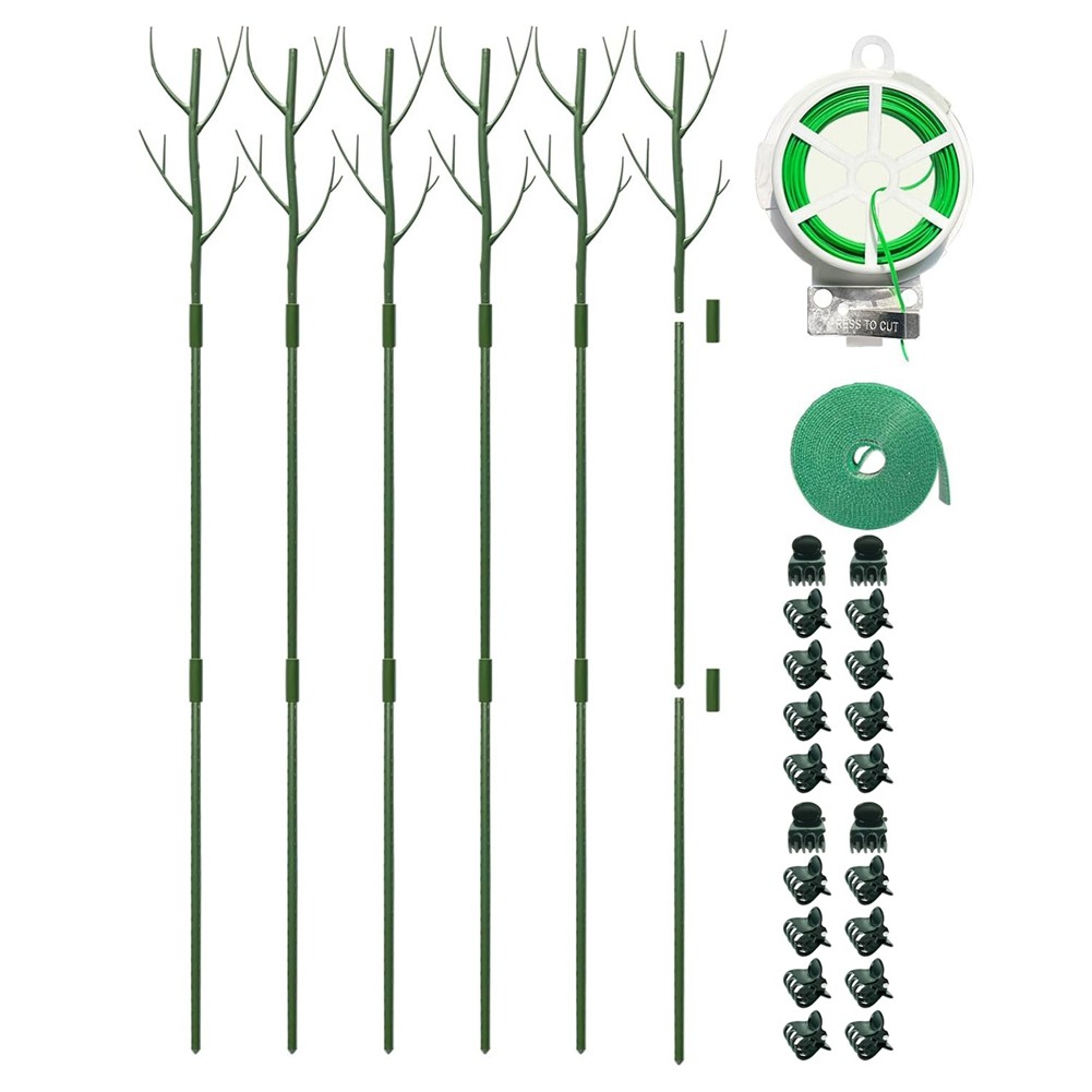 Monstera Plant Support Clips Ties Set,Plant Support Stakes Moss Pole for2266