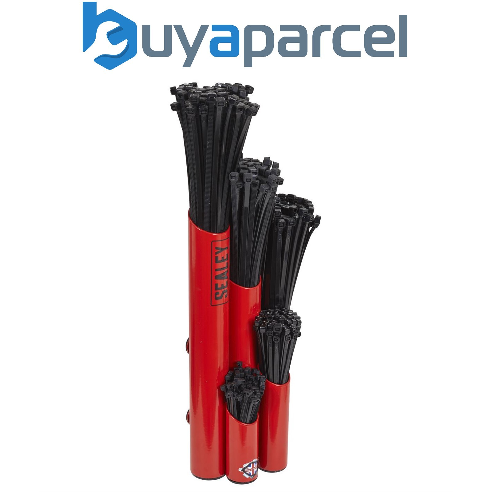 Sealey APCTHRXL Large Magnetic Cable Tie Holder - Red