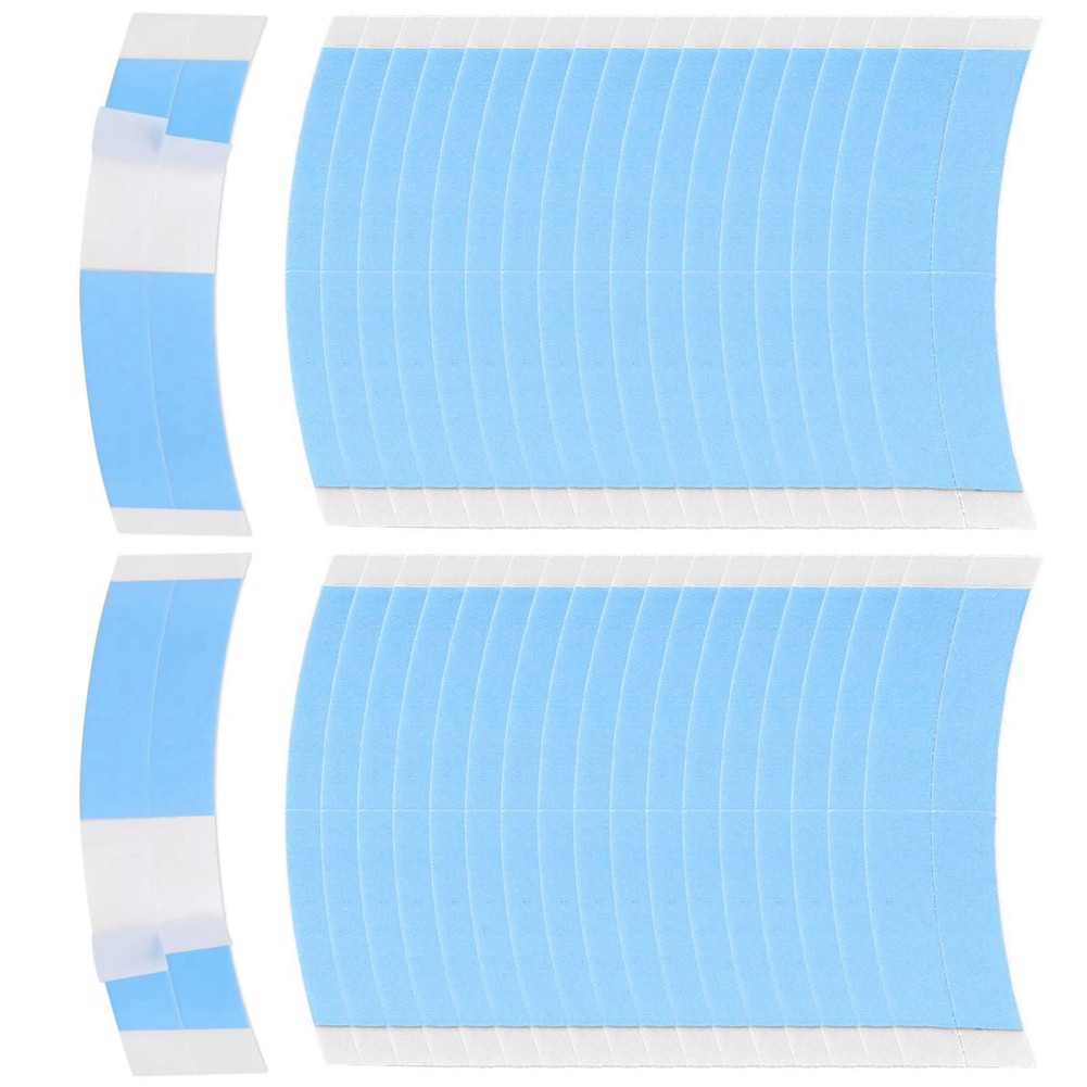 10X(36 Pcs Wigs Lace Tape Side Hair Light Weight Quarter Lace Wig Super2001