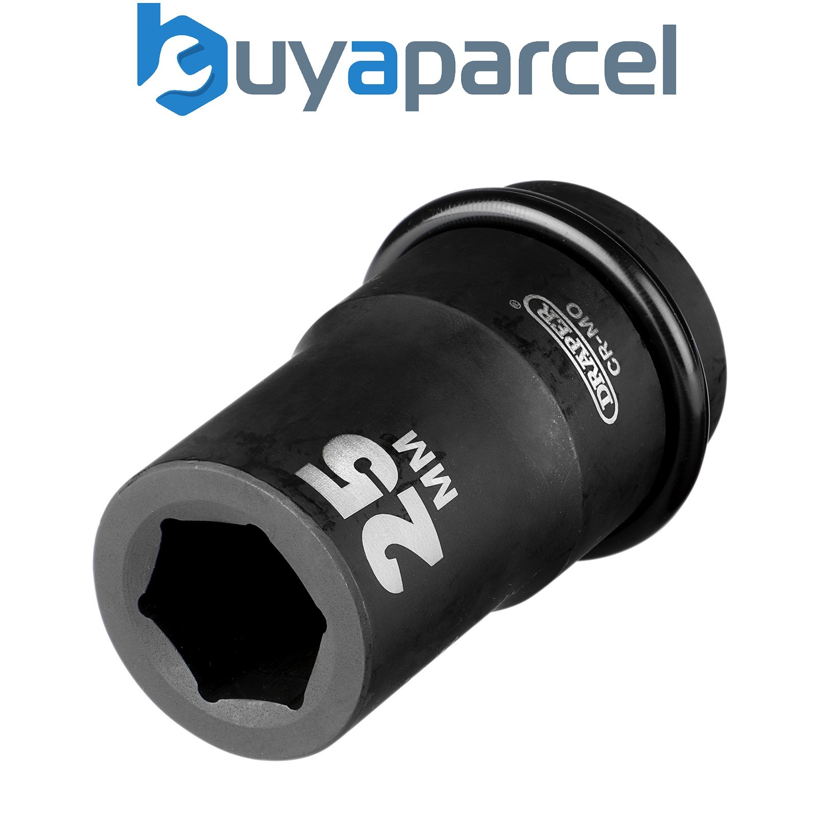 Draper 05140 Draper HI-TORQ 6 Point Deep Impact Socket, 1" Sq. Dr., 25mm