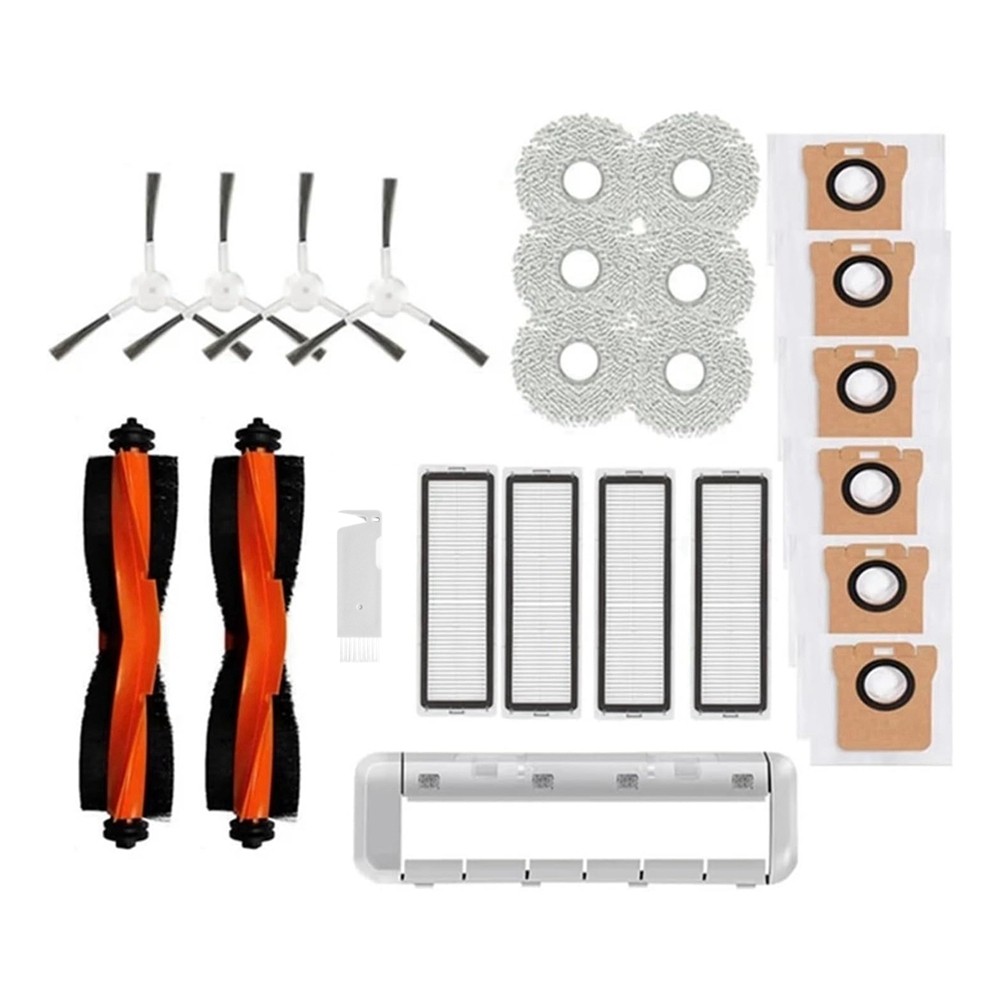 For Robot Vacuum X20+ / X20 Plus Main Side Brush Hepa Mop Cloth Dust Bag2006
