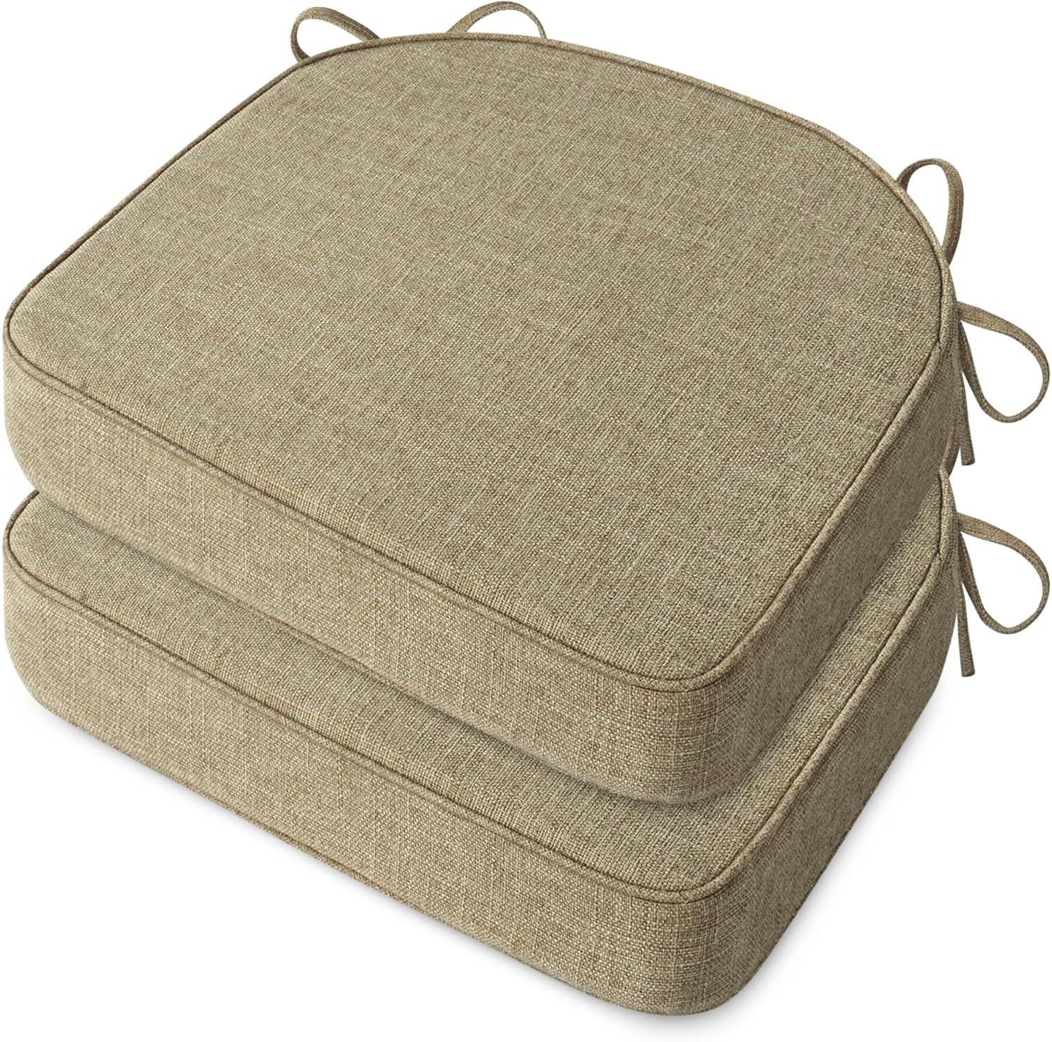 Chair Cushions for Dining Chairs 2.5" Thickened Indoor Kitchen Seat Cushions Se