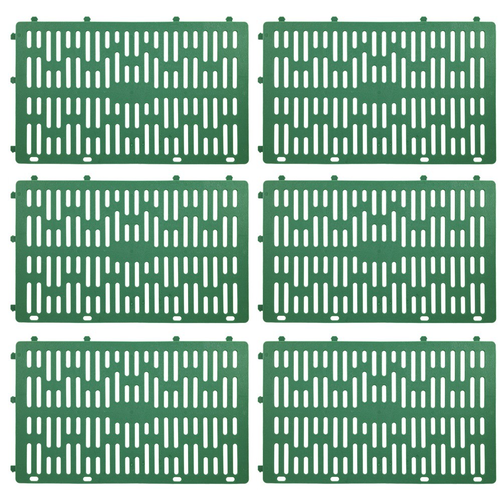 2X(6Pcs Tree Trunk Protector Plant Fence with Ties Plant Guard Protectors5275