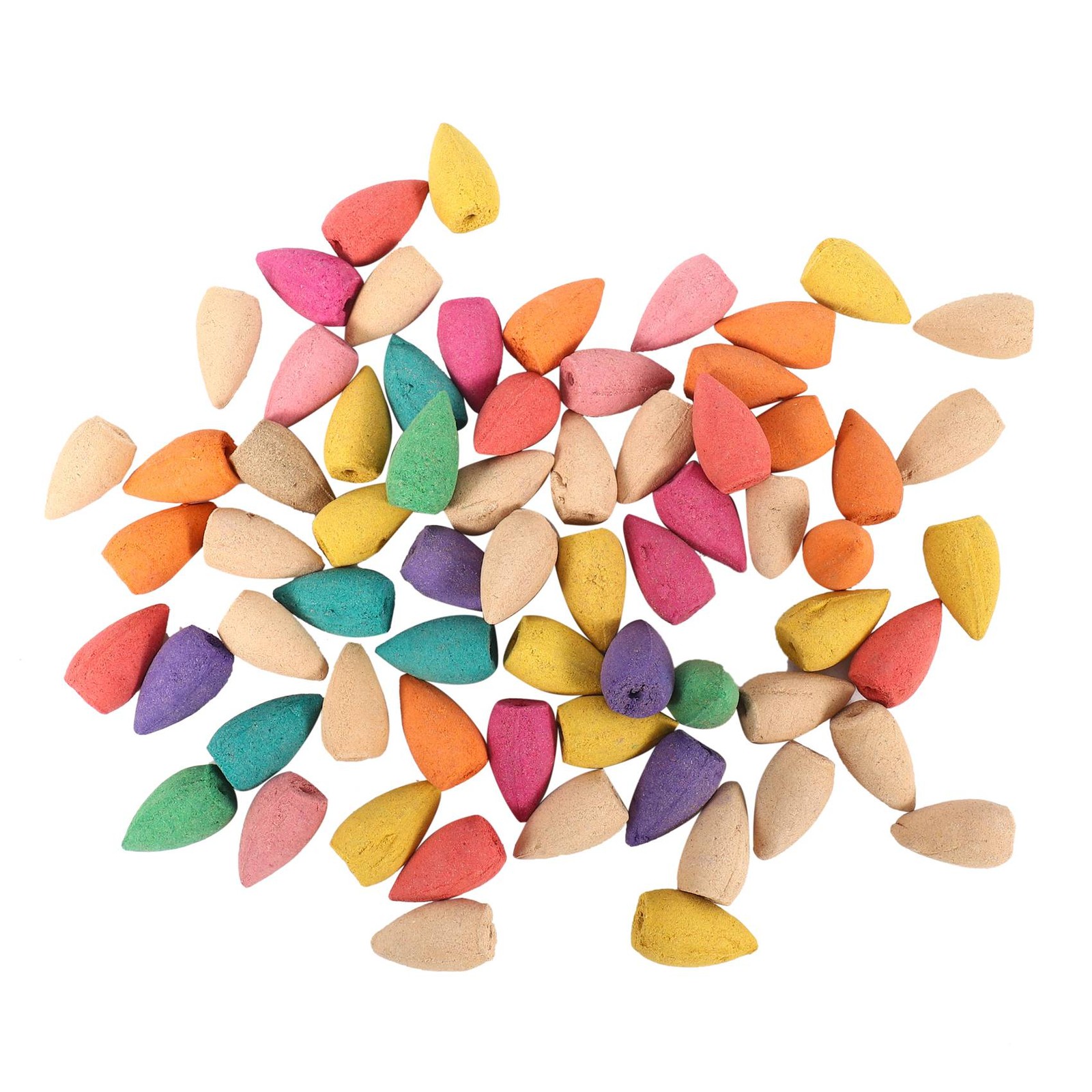 5X(100pcs Reflux incense cones aromatherapy Lavender Rose D3V6)8472