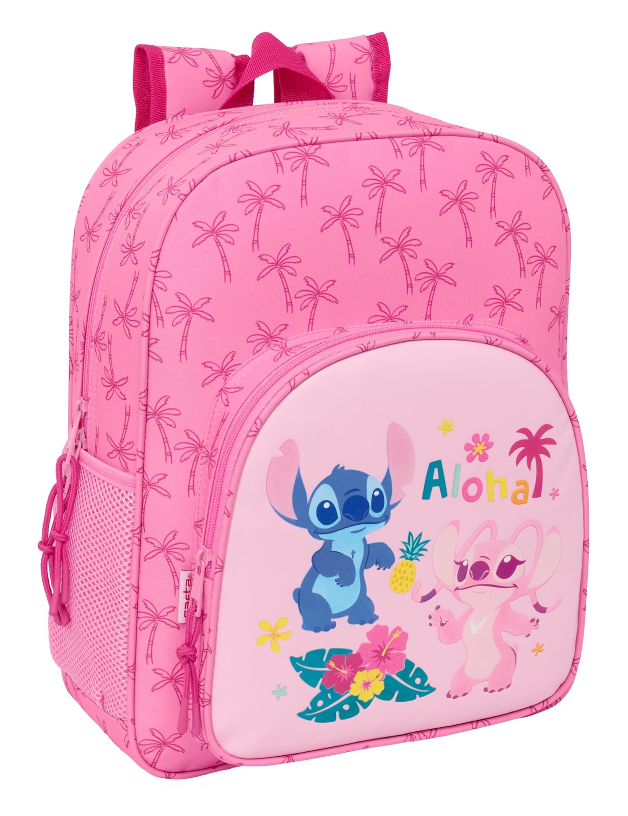 STITCH CHILL – Children's School Backpack, Adaptable to Trolley, Ideal for Schoo