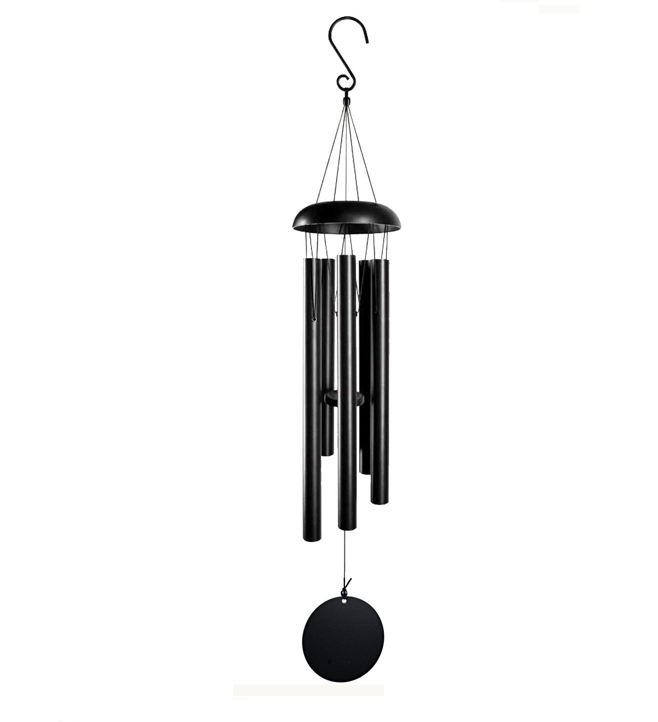 2X(Retro Metal Wind Chimes Aluminum Tube Music Wind Chimes Ornaments Room9609