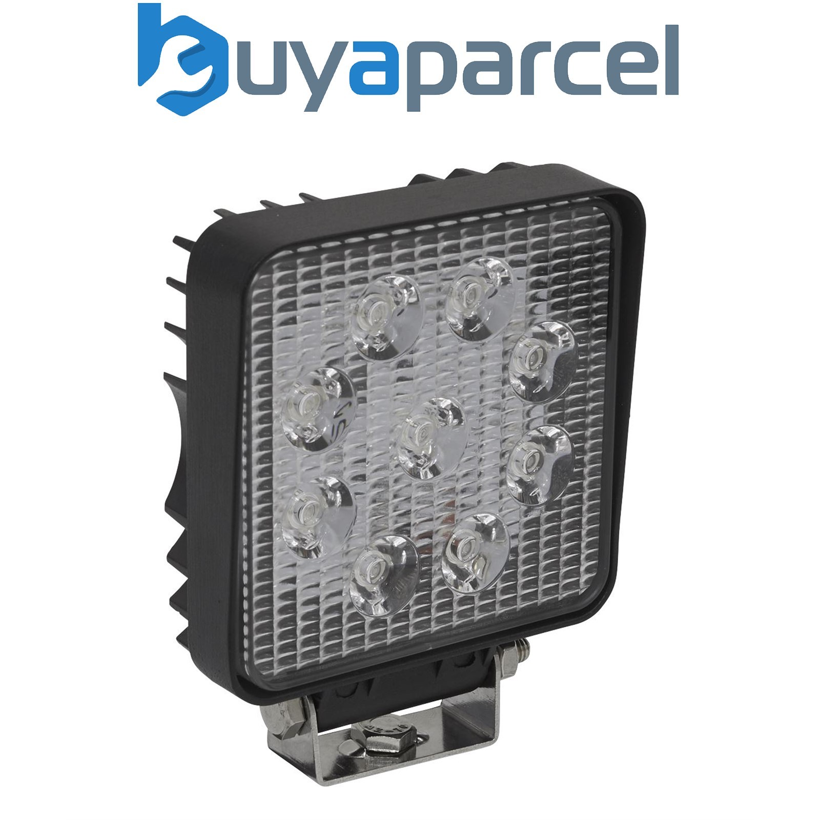 Sealey LED3S Square Worklight with Mounting Bracket 27W SMD LED