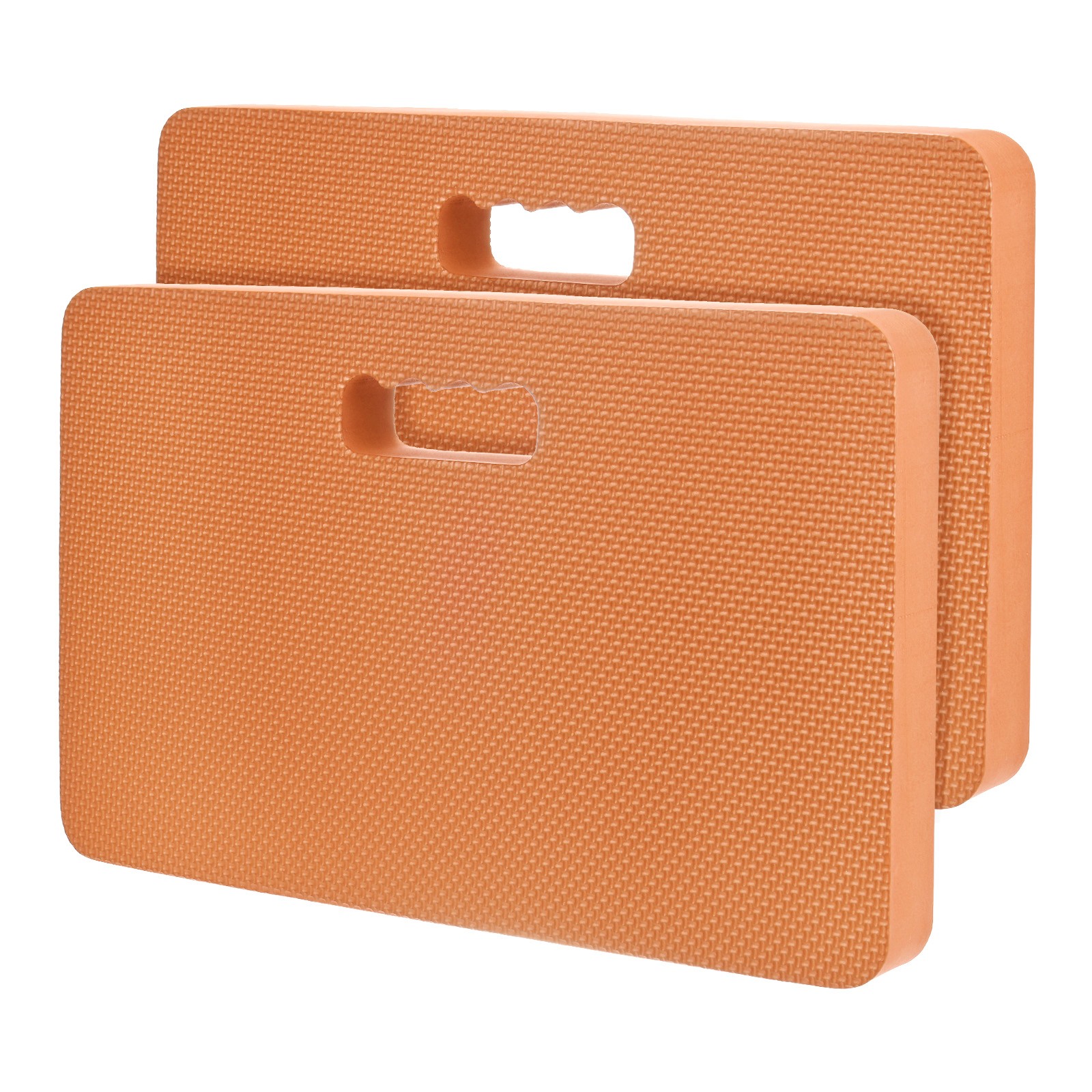 2-Pack Thick Kneeling Pad 17.7x11x1.6" Kneeler Mat for Gardening, Orange
