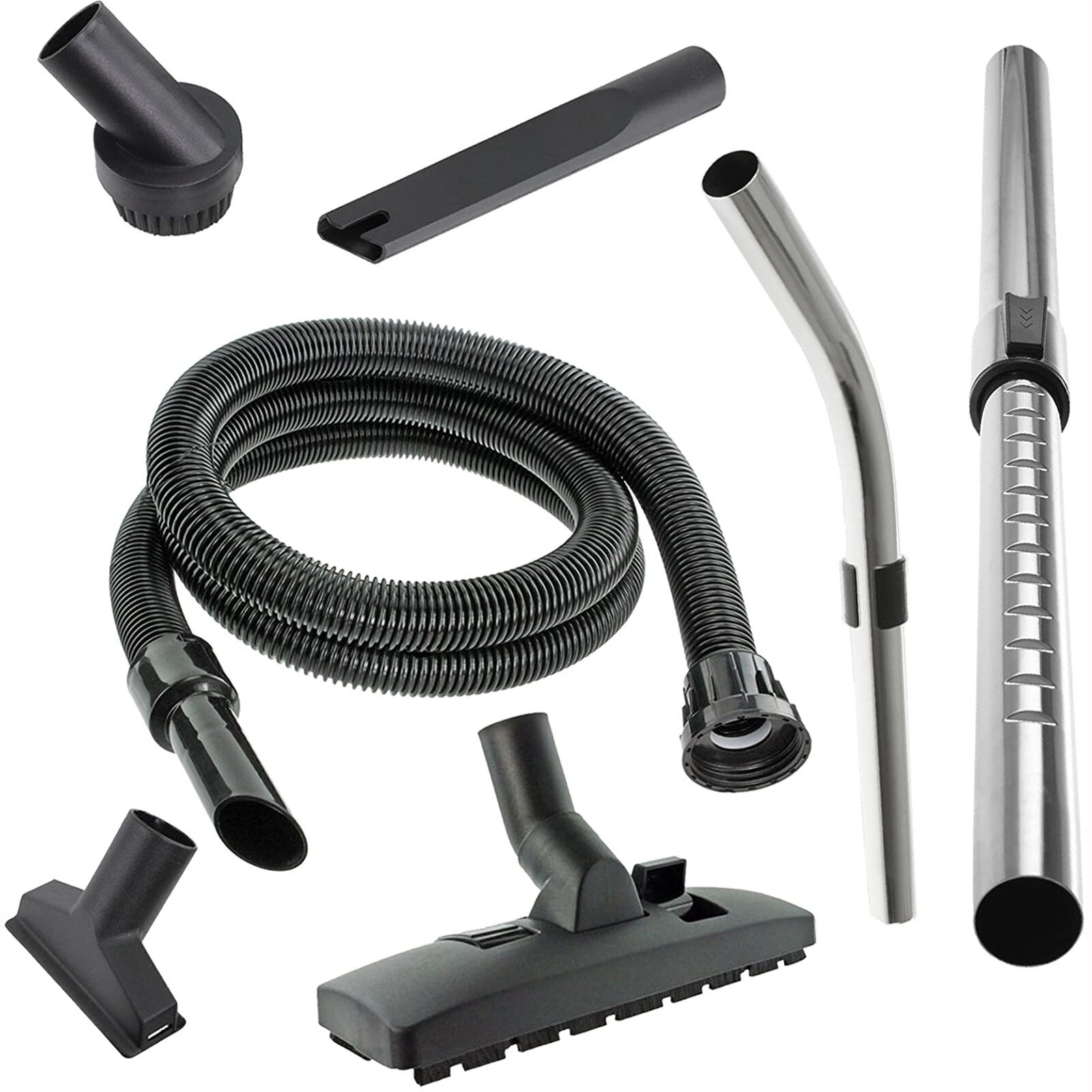 Telescopic Tube Bent Rod Handle Hose and Tool Kit for NUMATIC NUVAC Vacuum 32mm