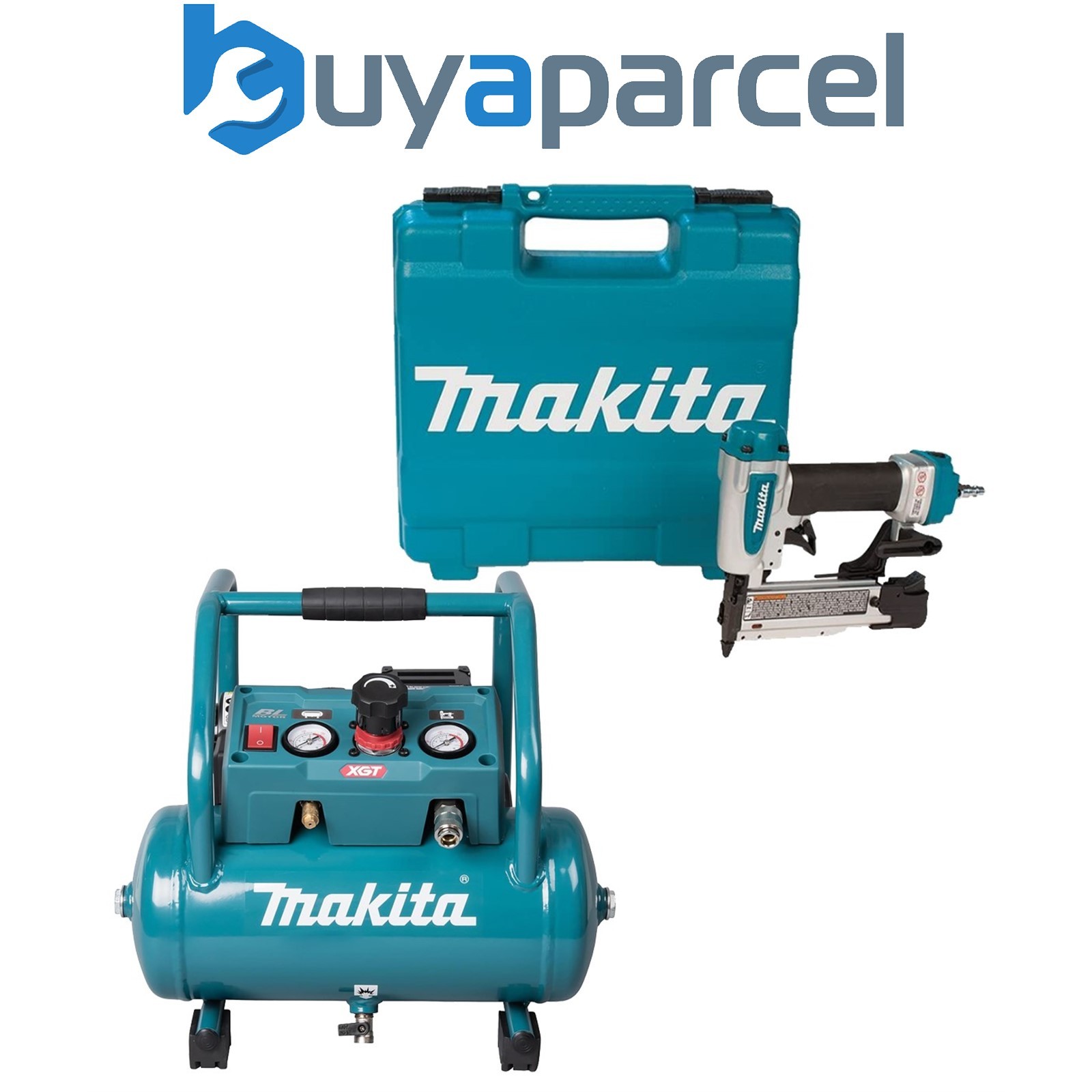 Makita AC001GZ 40V Max Cordless Air Compressor Pneumatic 23g AF353 Pin Nailer