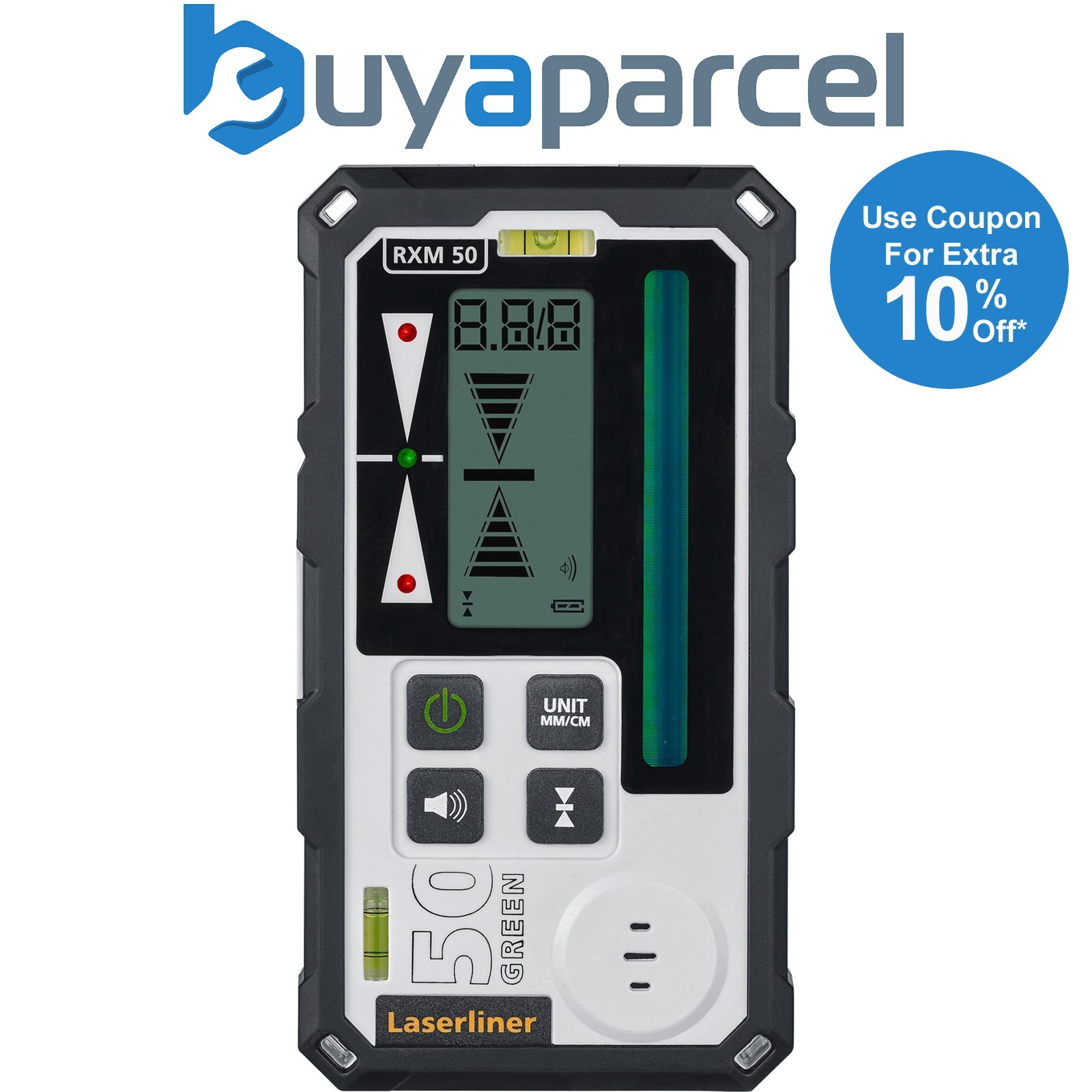 Draper 32172 Laserliner 033.70A RangeXtender M 50 Laser Receiver