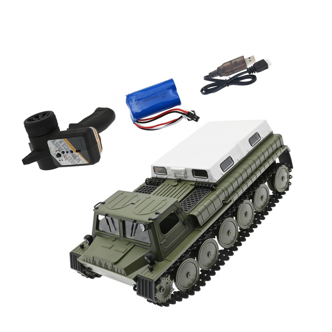 E-1 Remote Control Tank 29CM RC Tank 1/16 2.4G Electric Toys GAZ 71 Fit 4663