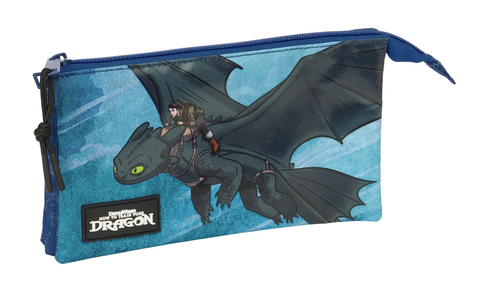 How to Train Your Dragon – Triple Pencil Case, Children's Pencil Case, Ideal for