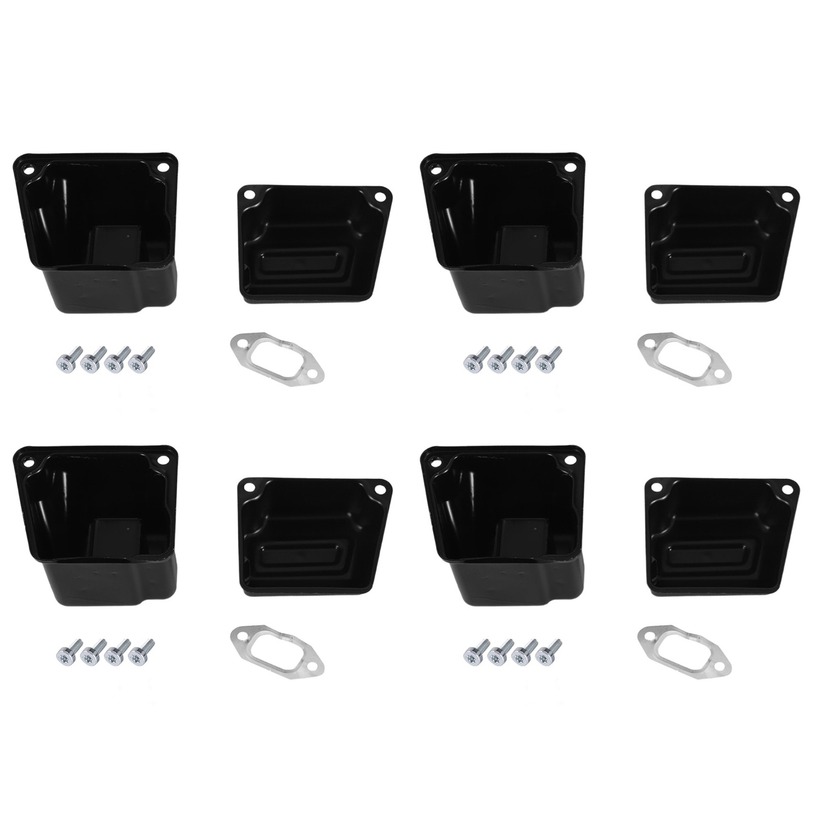 4PC Muffler Exhaust for 024 026 MS240 MS260 Chainsaw 1128-140-0604 P1E15159