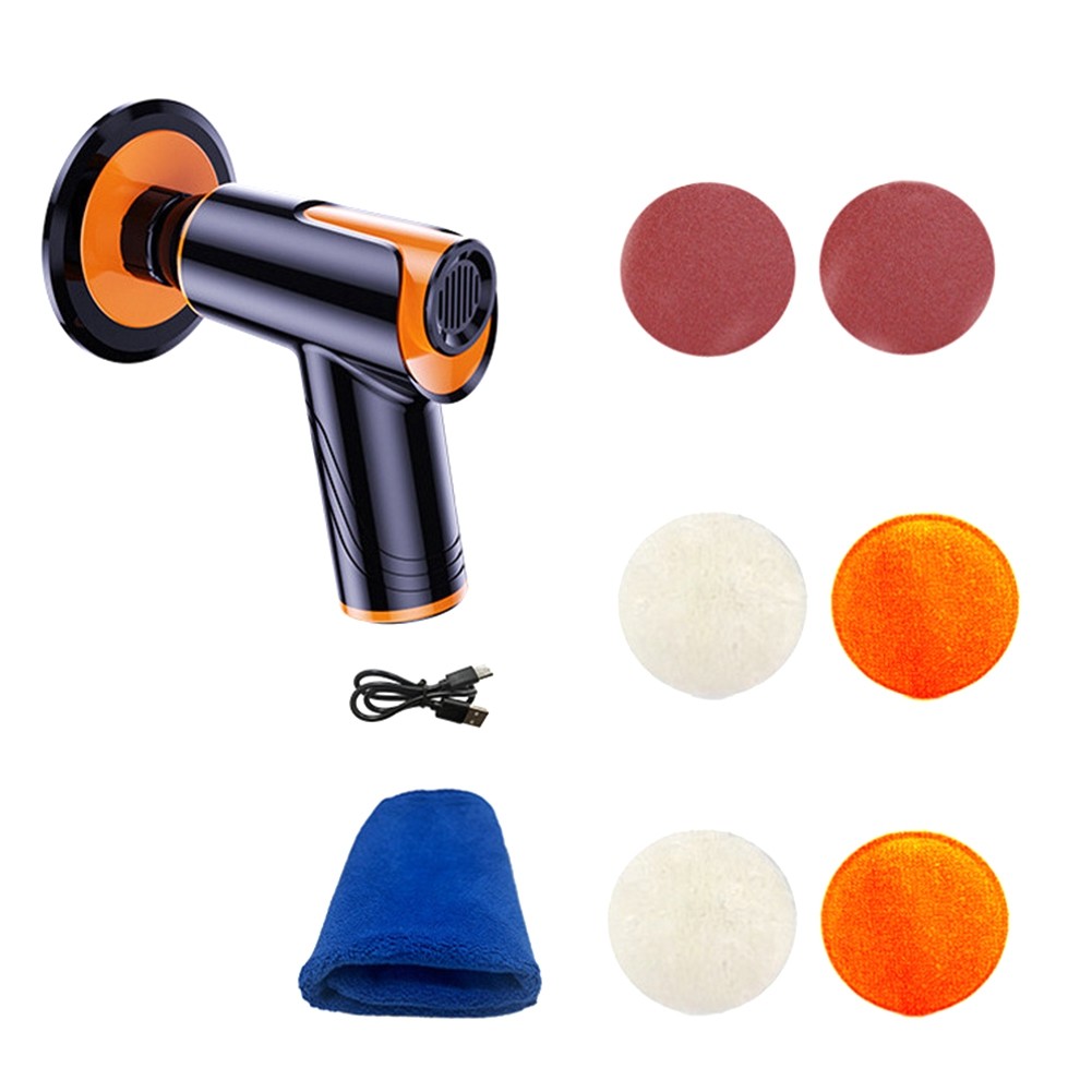 100W Car Wax Polisher Polishing Machine  Portable Buffing Machine USB4933