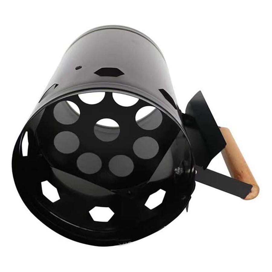 Outdoor BBQ Rack Tools Outdoor Kitchen Barbecue Fire Chimney Bucket2932