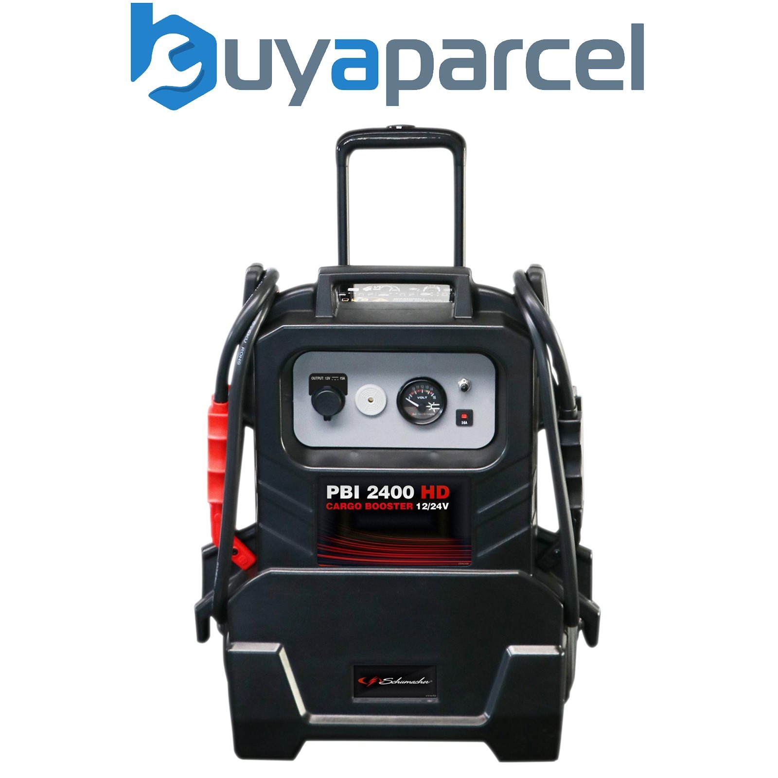 Draper 13748 Schumacher PBI2400HD 12/24V Booster, 2400/1200CA