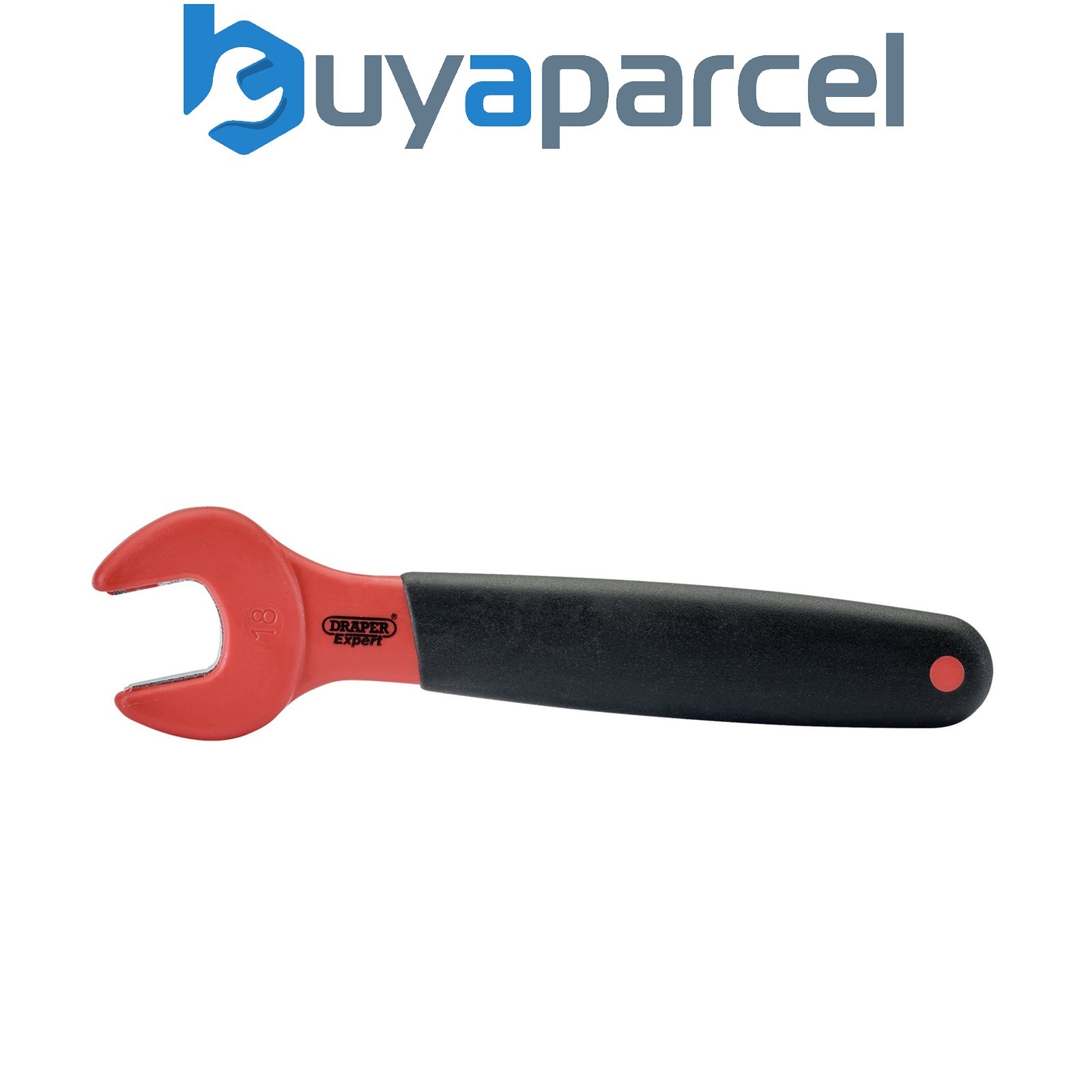 Draper 99476 Draper Expert VDE Approved Fully Insulated Open End Spanner, 18mm
