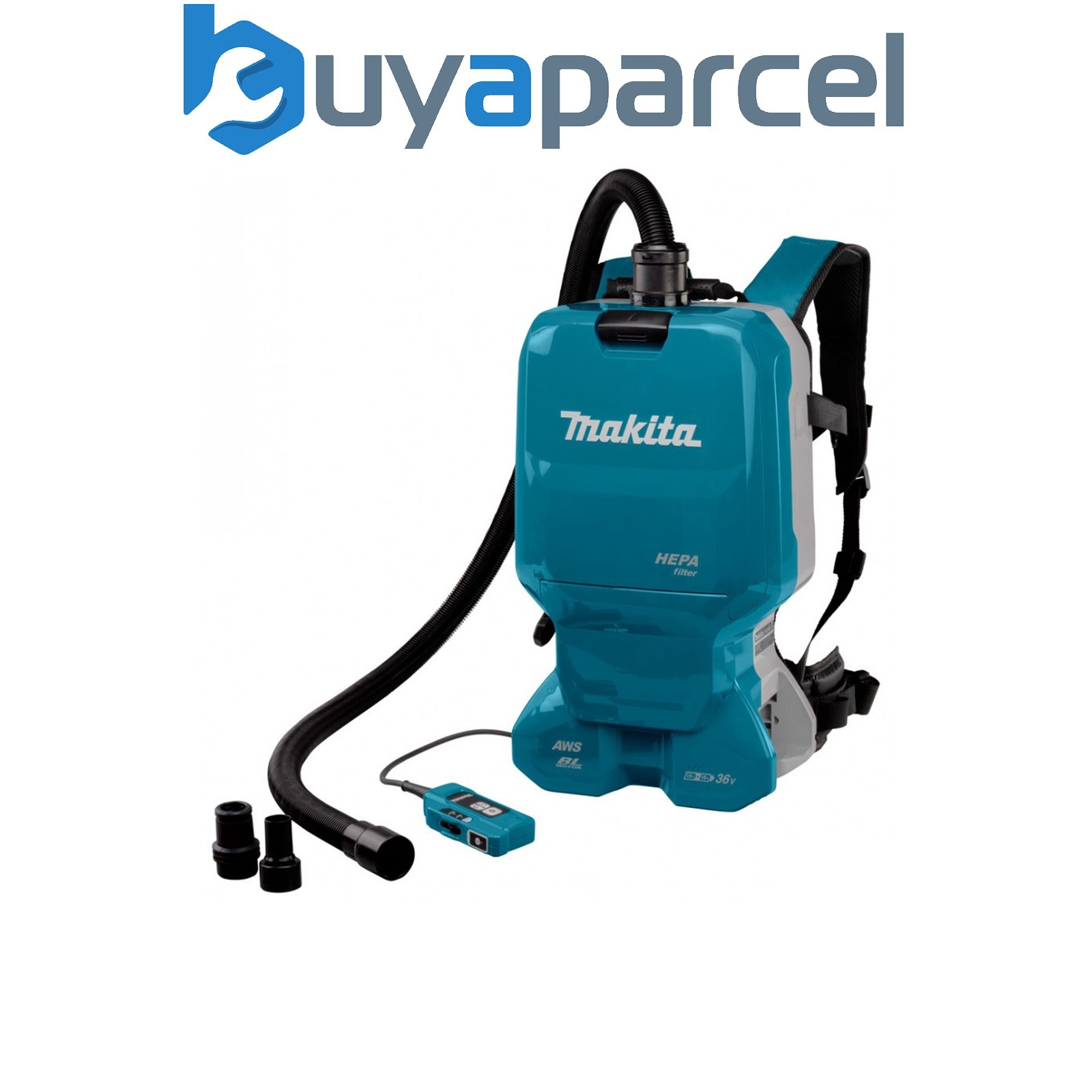 Makita DVC665ZU Twin 18v / 36v Brushless Backpack Vacuum Cleaner LXT Bare Unit