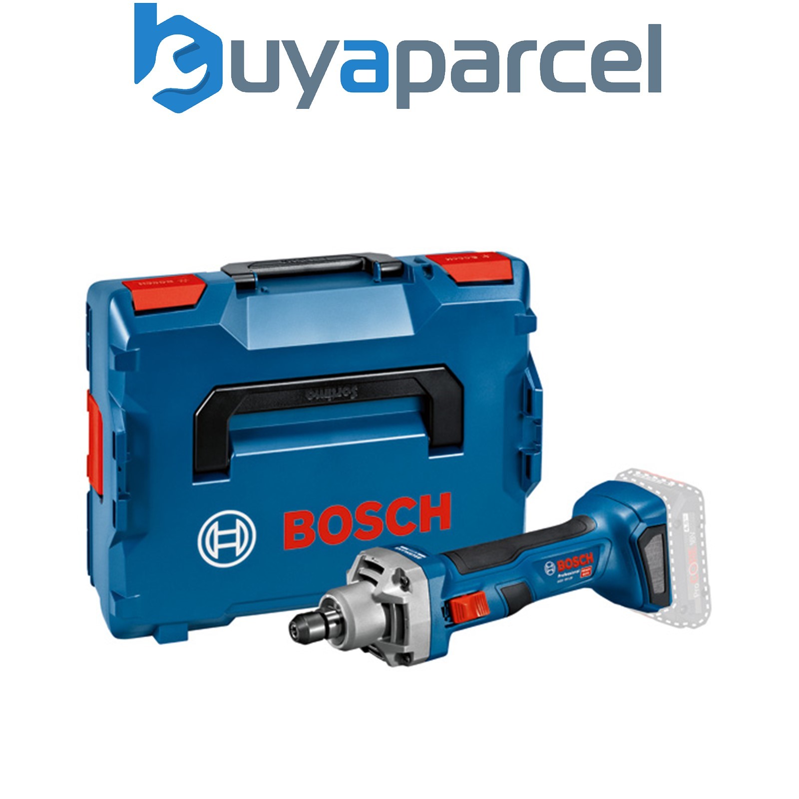 Bosch PRO 18v Cordless Straight Grinder GGS 18V-20 L-Boxx 136 06019B5400