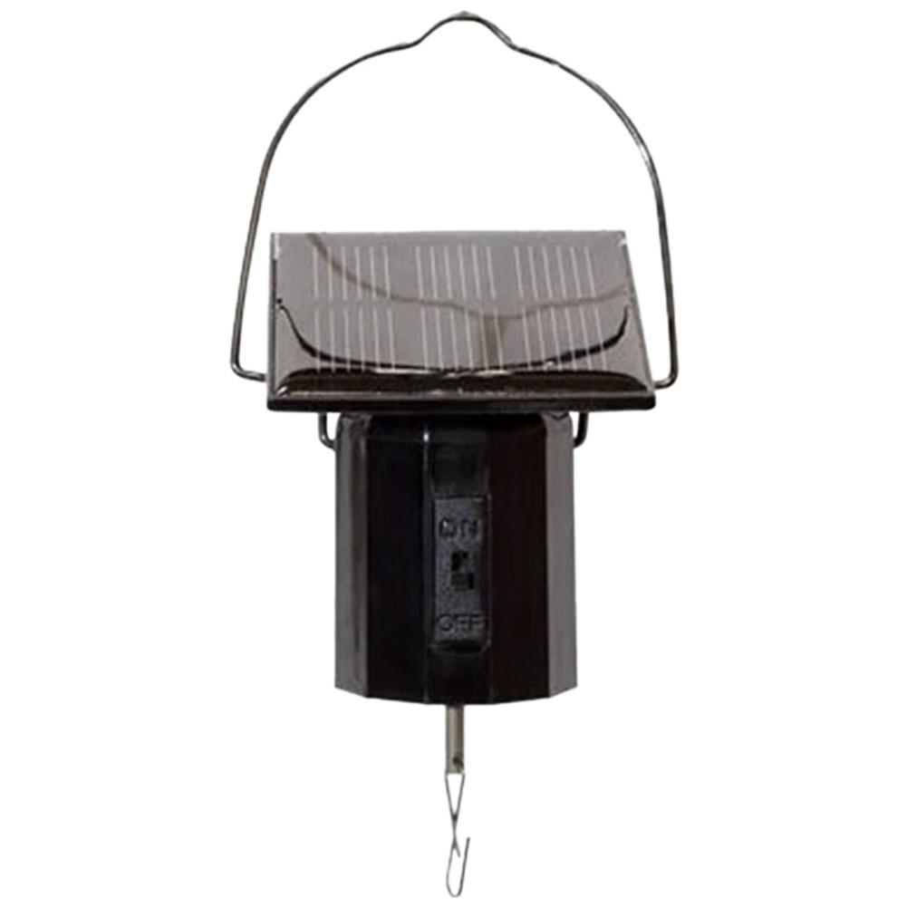 3X(Wind Spinner Rotating Motor Solar Electric Battery Powered Garden8105