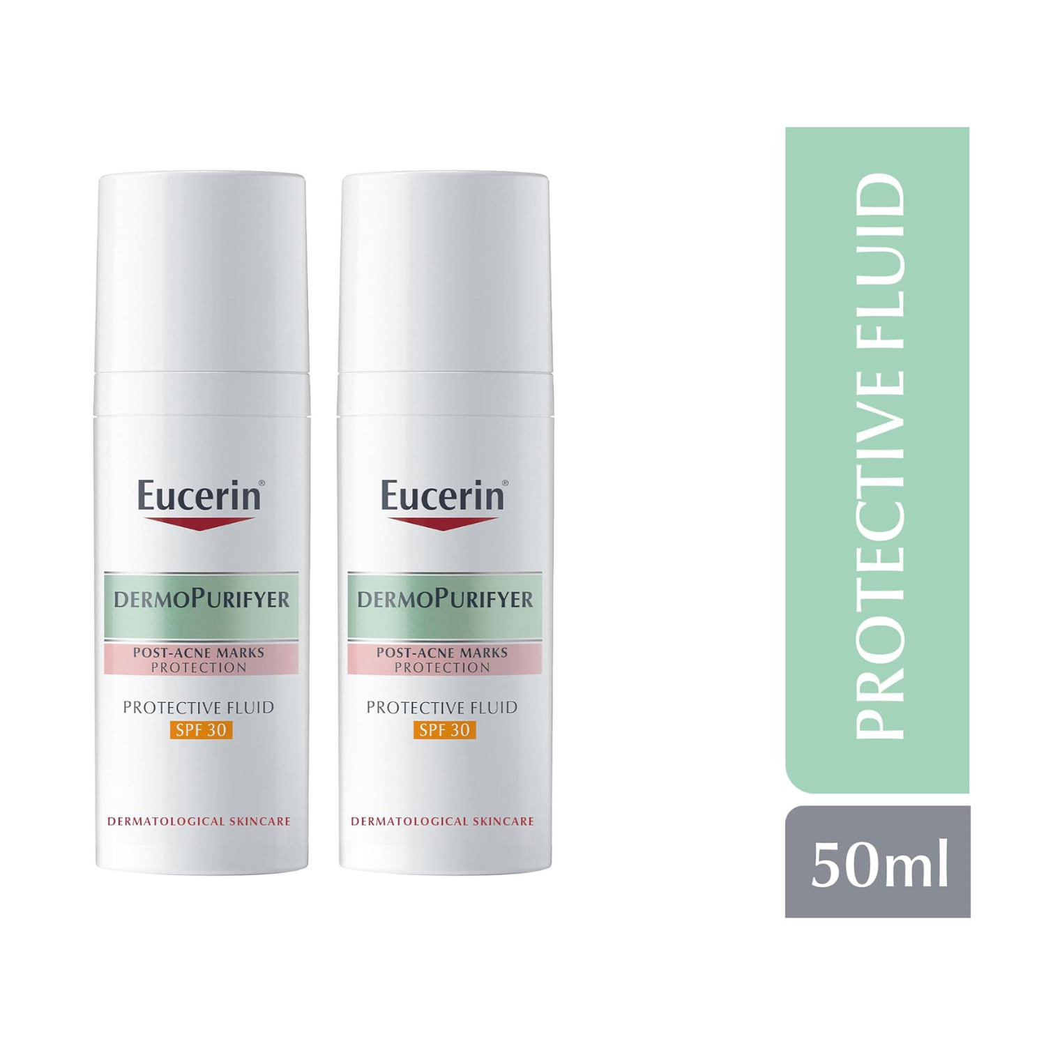 Eucerin DermoPurifyer Oil Control Fluido Protettivo SPF30 Anti Macchie 50ml x2