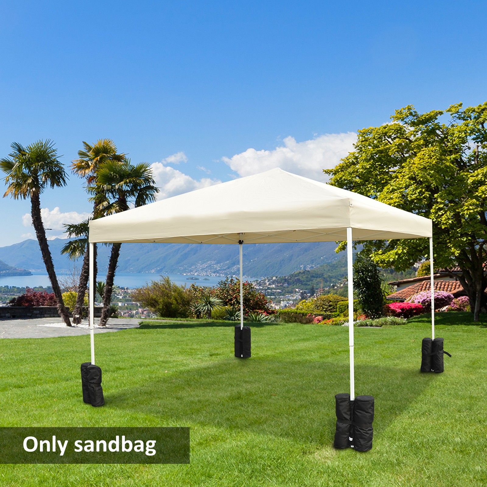 Gazebo Weight Sand Bag Bags Leg Weights Marquee Tent Canopy Set of 4 New