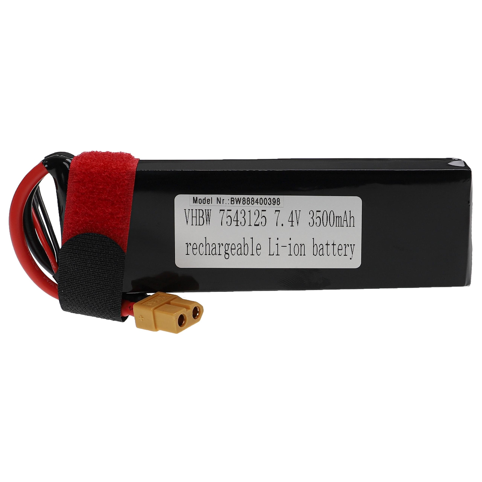 RC Battery Model Construction XT60 7.4V Li-polymer