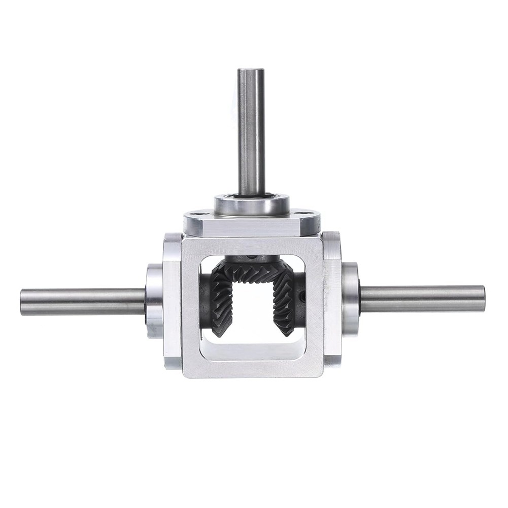 Gear-Box 90 Degree Right Angle Bevel- 1:1 Reversing Output Shaft 1 Module2048