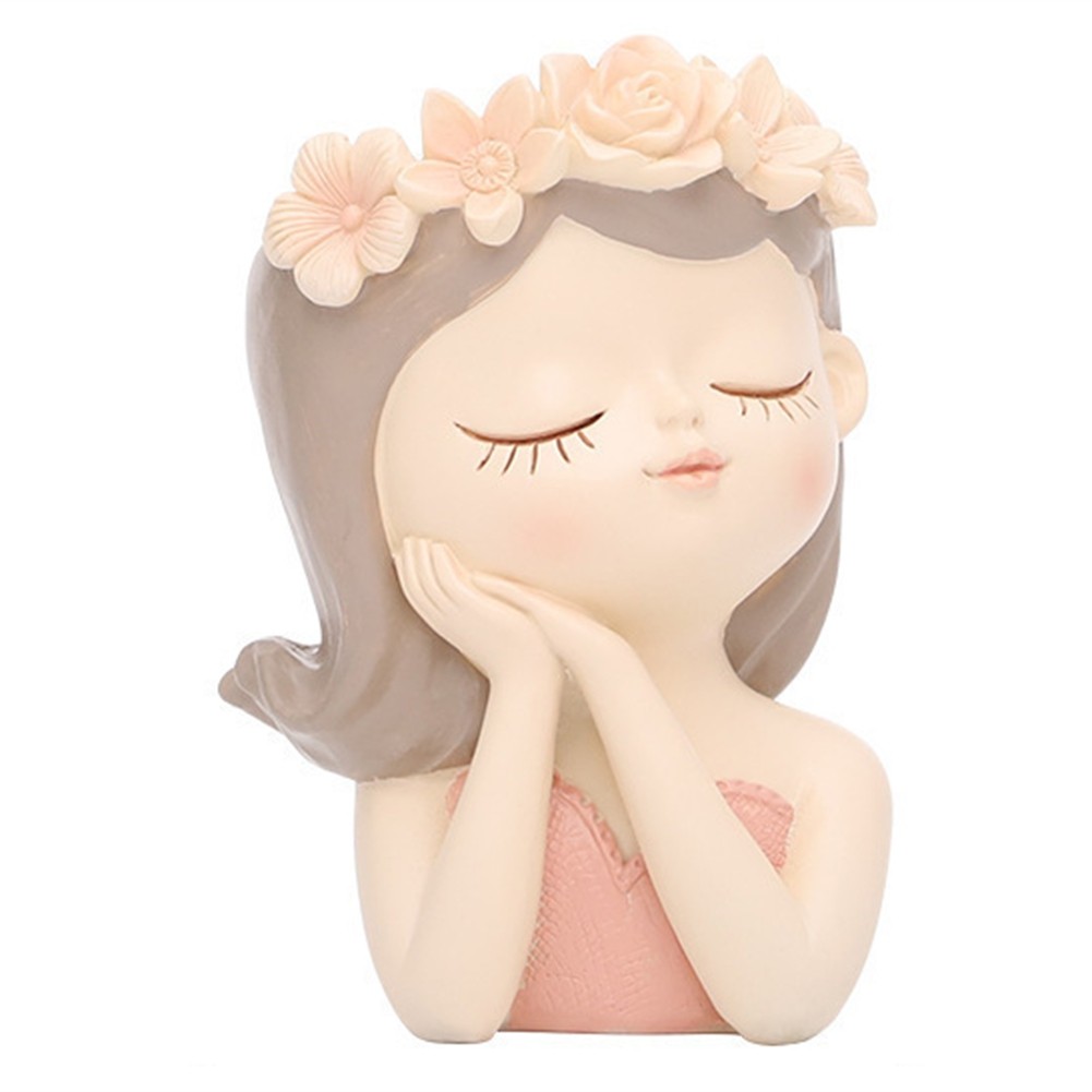 8X(Small Fairy Plant Pot Kit with Drainage Hole 4 Inch Indoor Cactus Pot1458