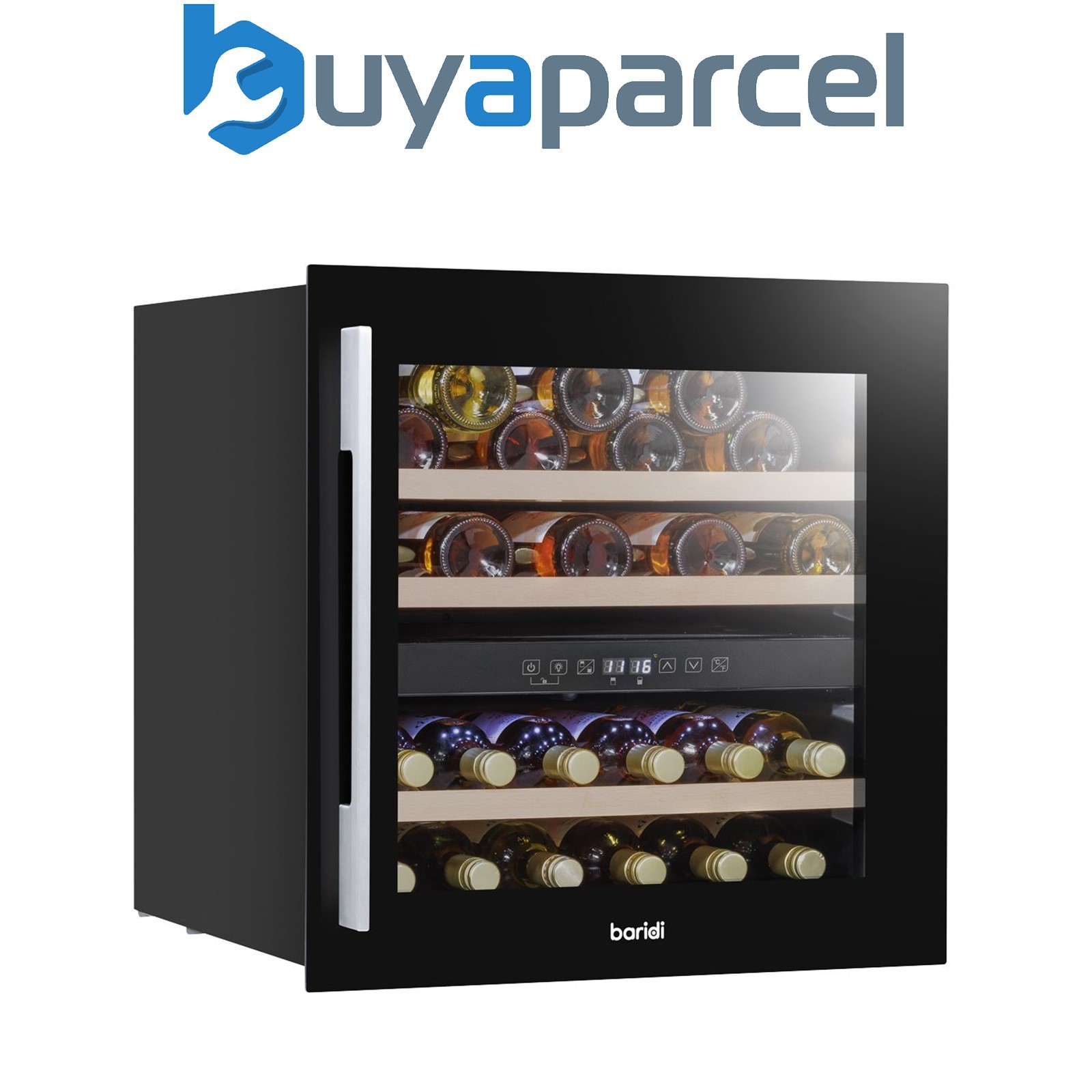Sealey DH117 Baridi 36 Bottle Wine Fridge & Cooler 60cm