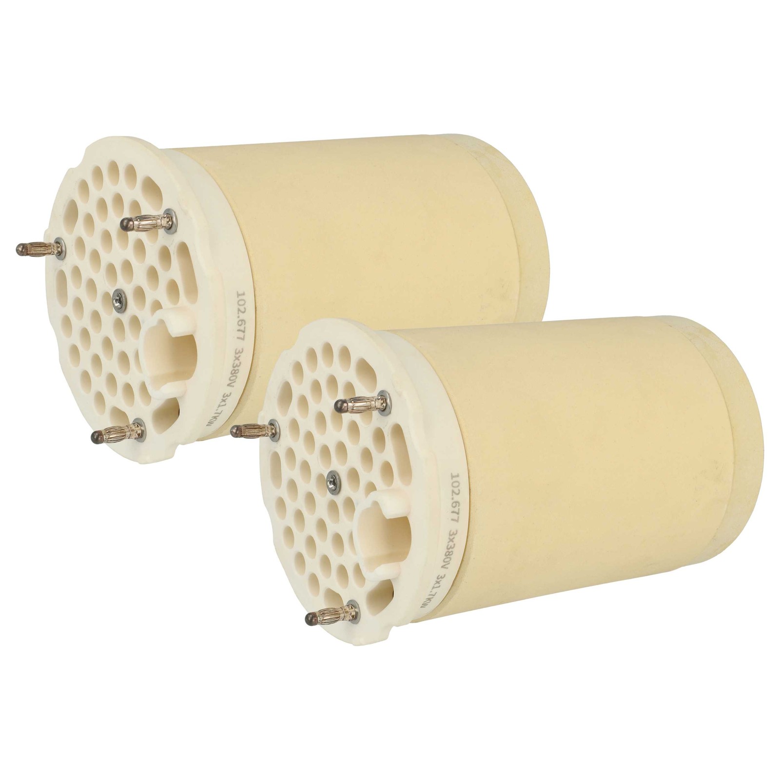 2x Ceramic Heat Element for Leister VULCAN E Hot Air Welding Gun