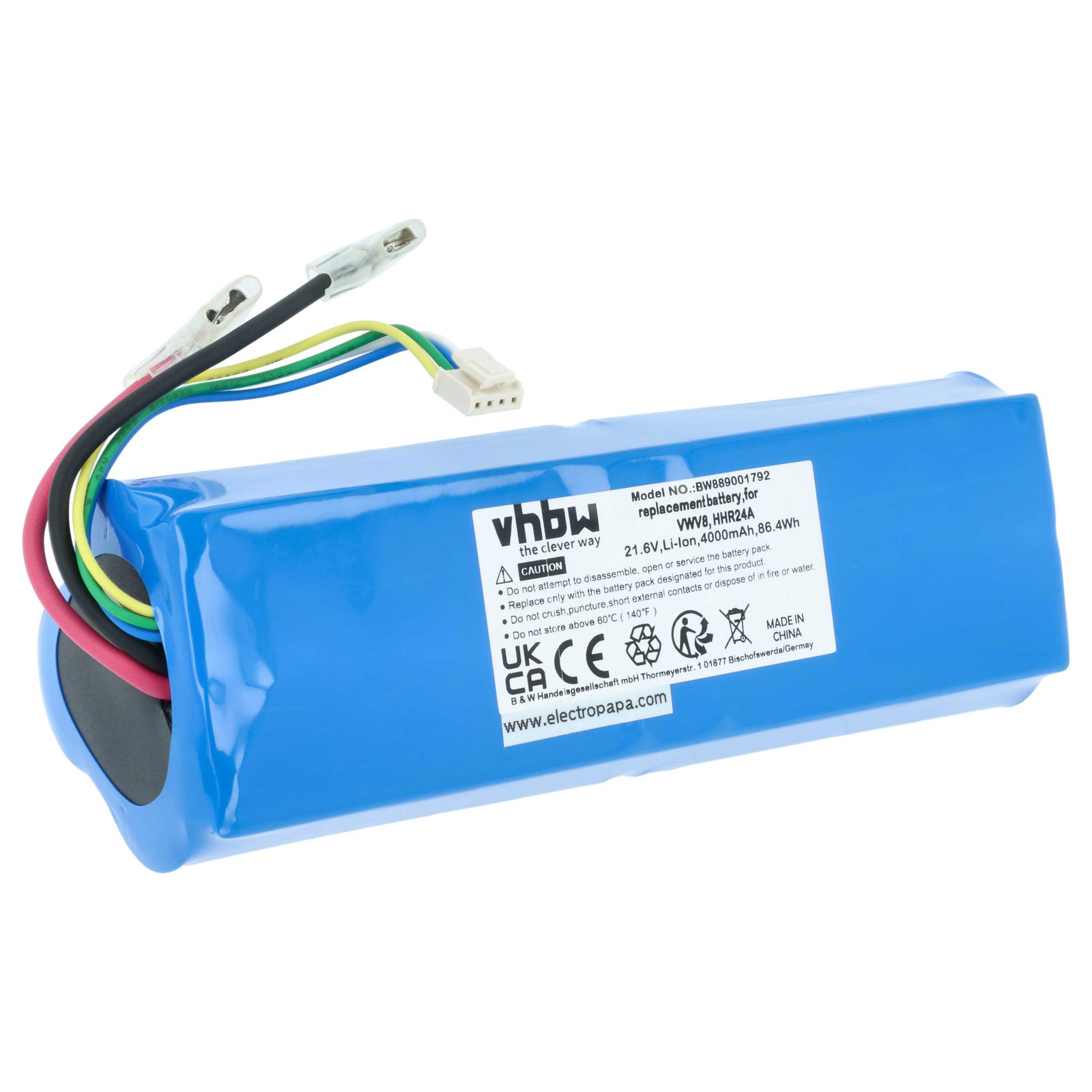 Battery for Tineco CL1879-6S1P-01 4000mAh 21.6V