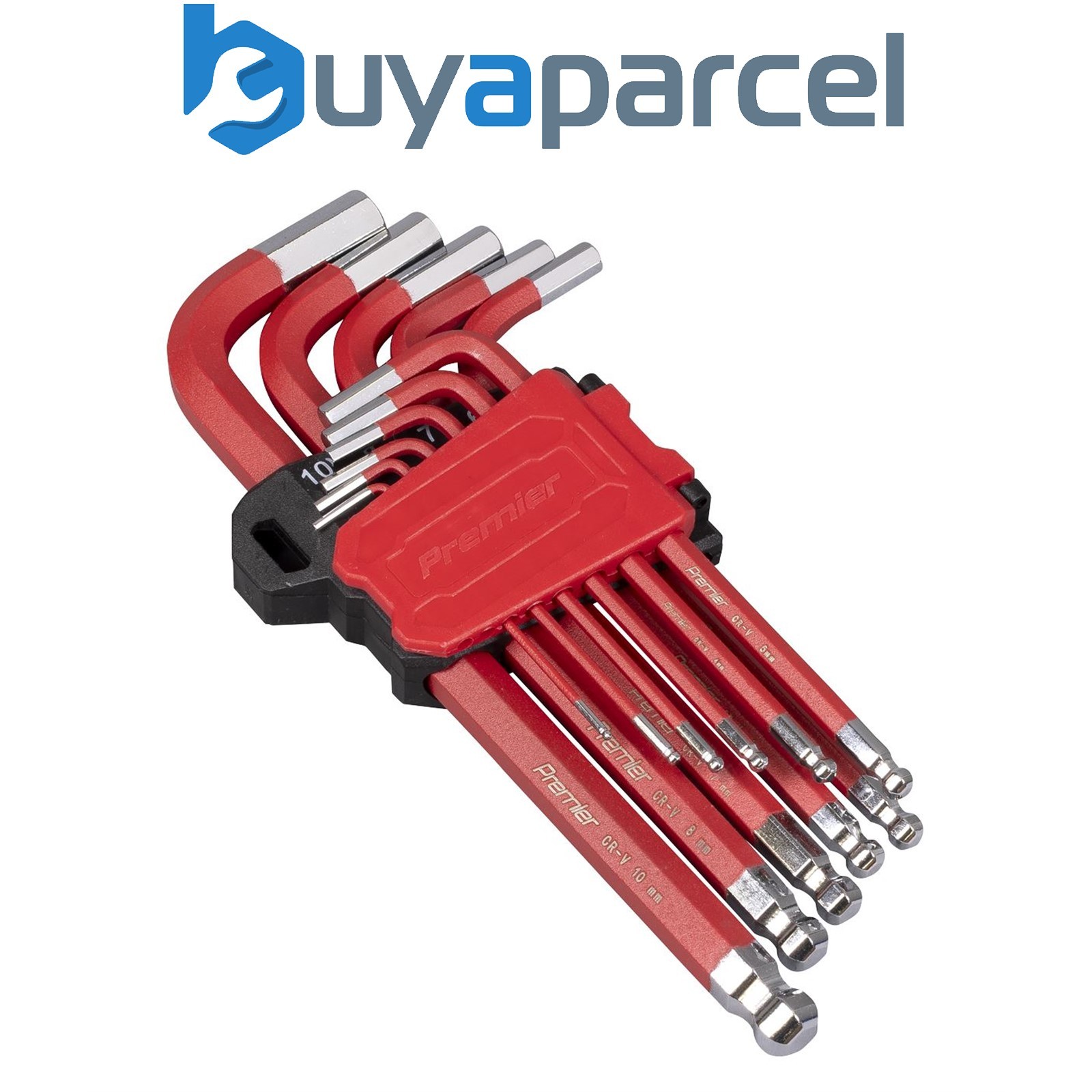 Sealey AK71640 Premier Long Ball-End Hex Key Set 11pc