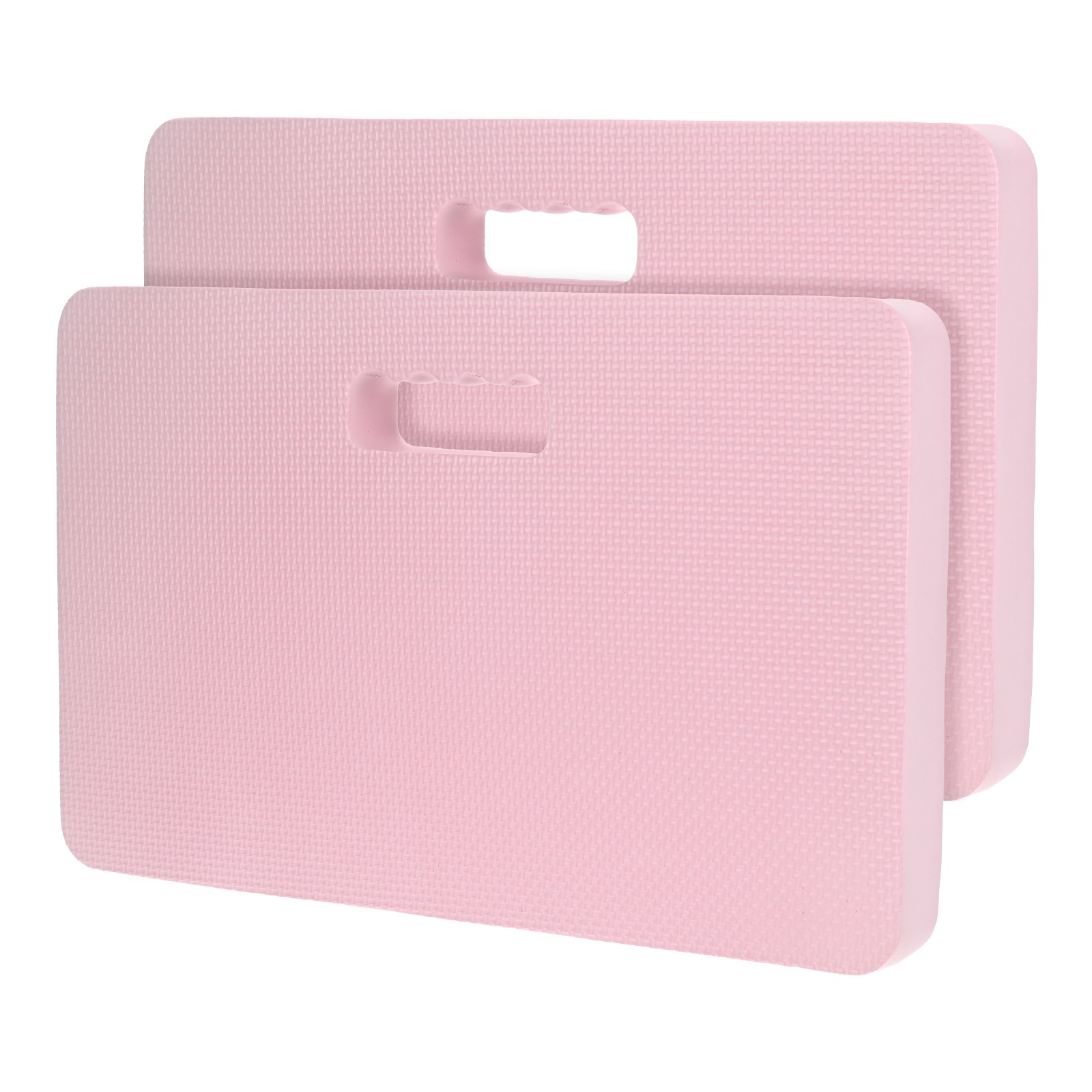 2-Pack Thick Kneeling Pad 17.7x11x1.6" Kneeler Mat for Gardening, Pink