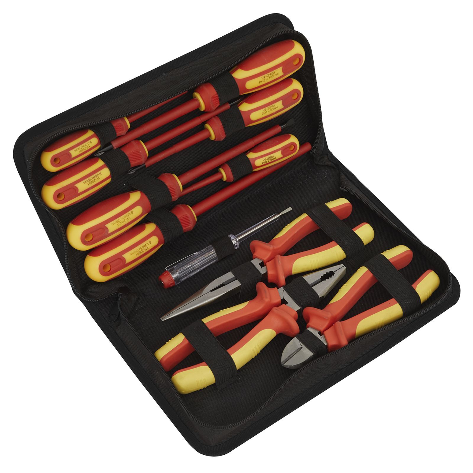 Sealey Electrical VDE Tool Set 11 Pieces - S01219